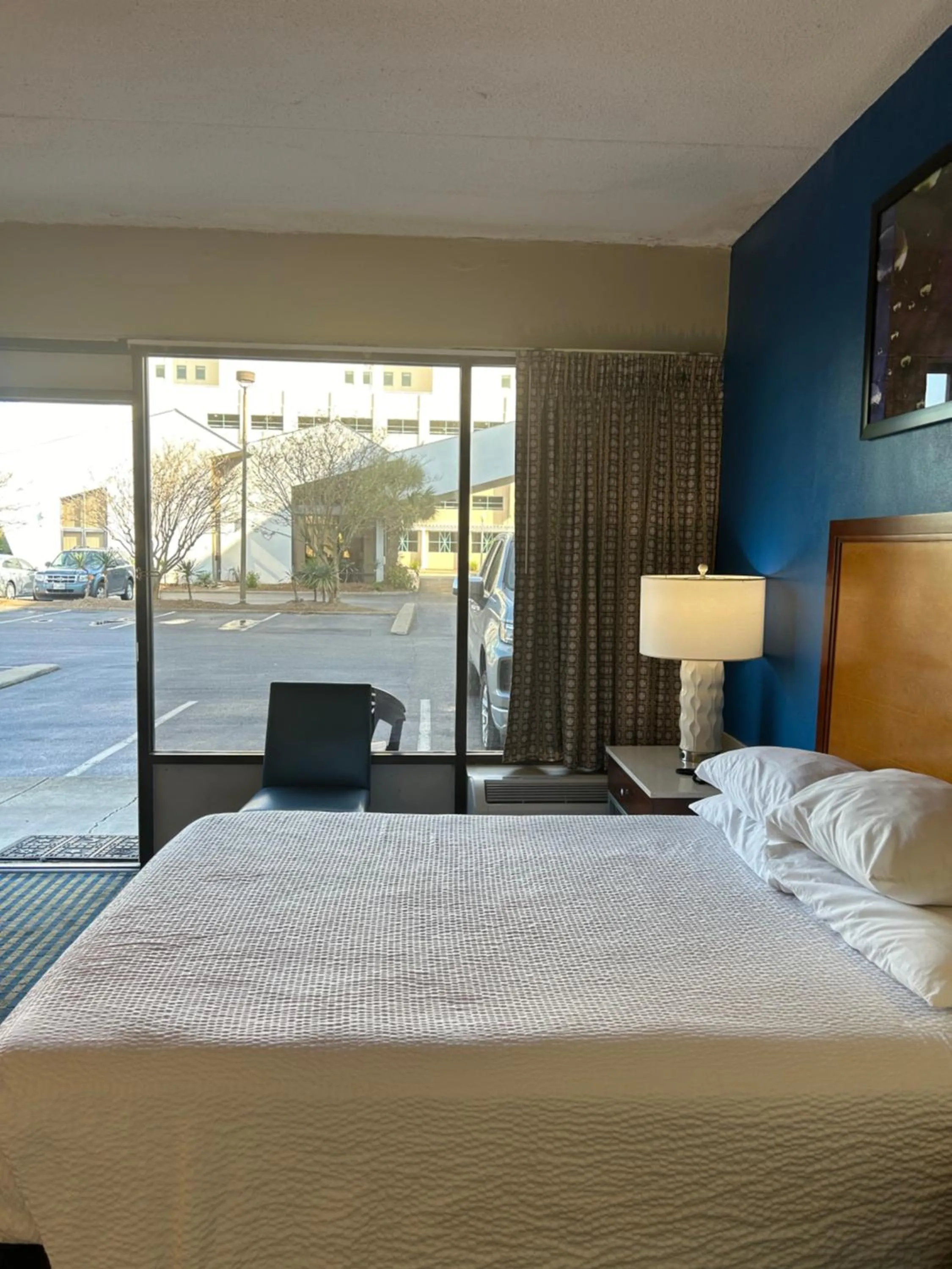 Bed in Days Inn by Wyndham Virginia Beach At The Beach