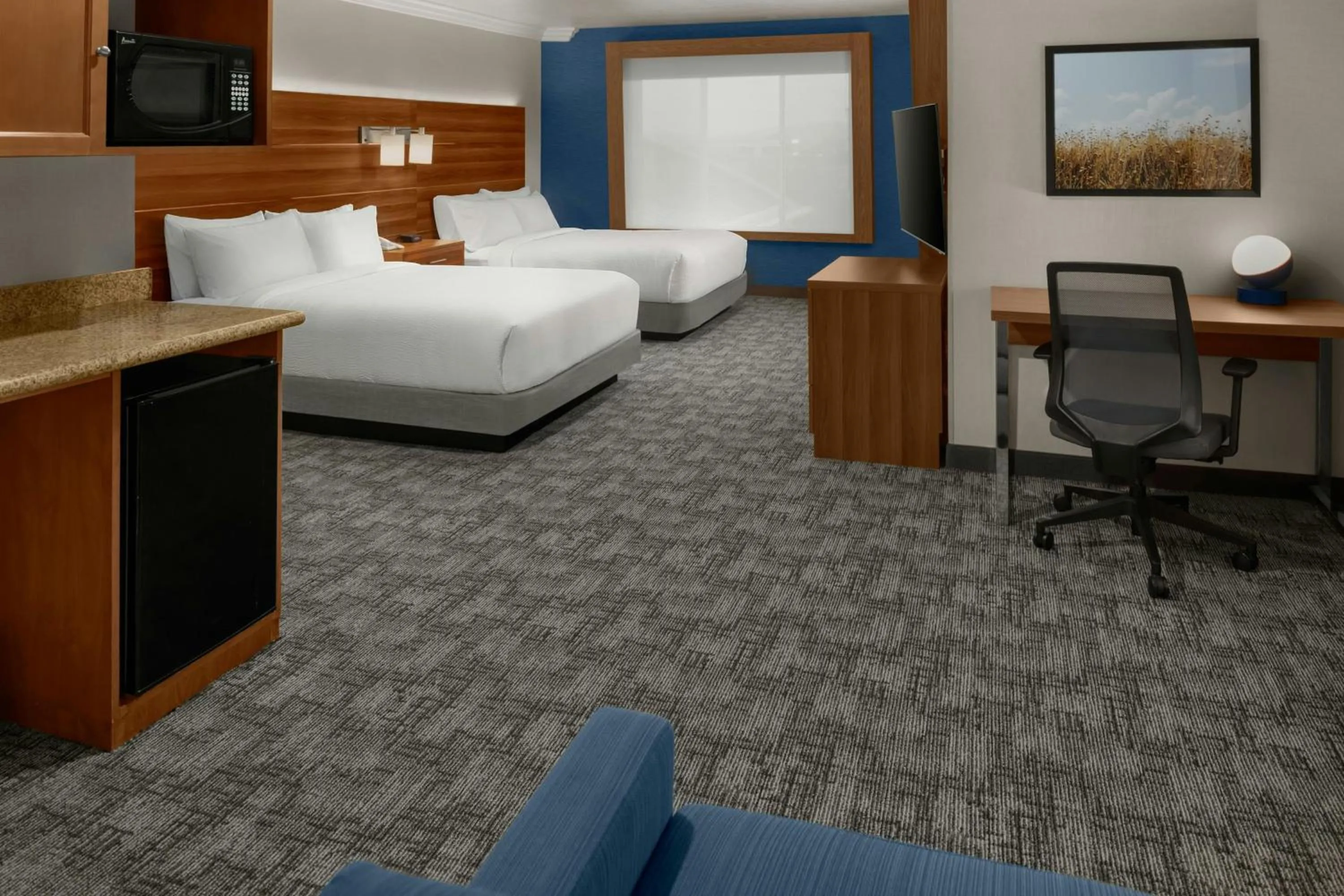 Photo of the whole room, Bed in City Express By Marriott Rancho Cucamonga