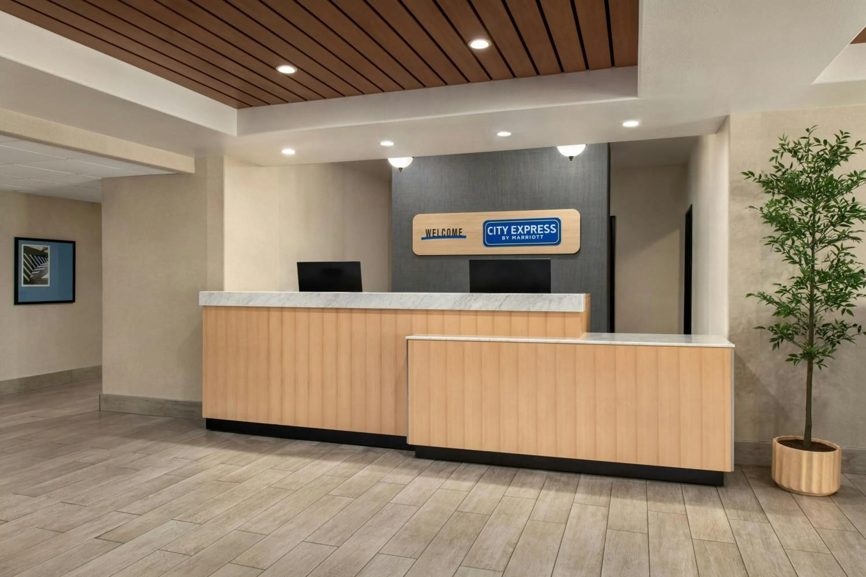 Lobby or reception in City Express By Marriott Rancho Cucamonga