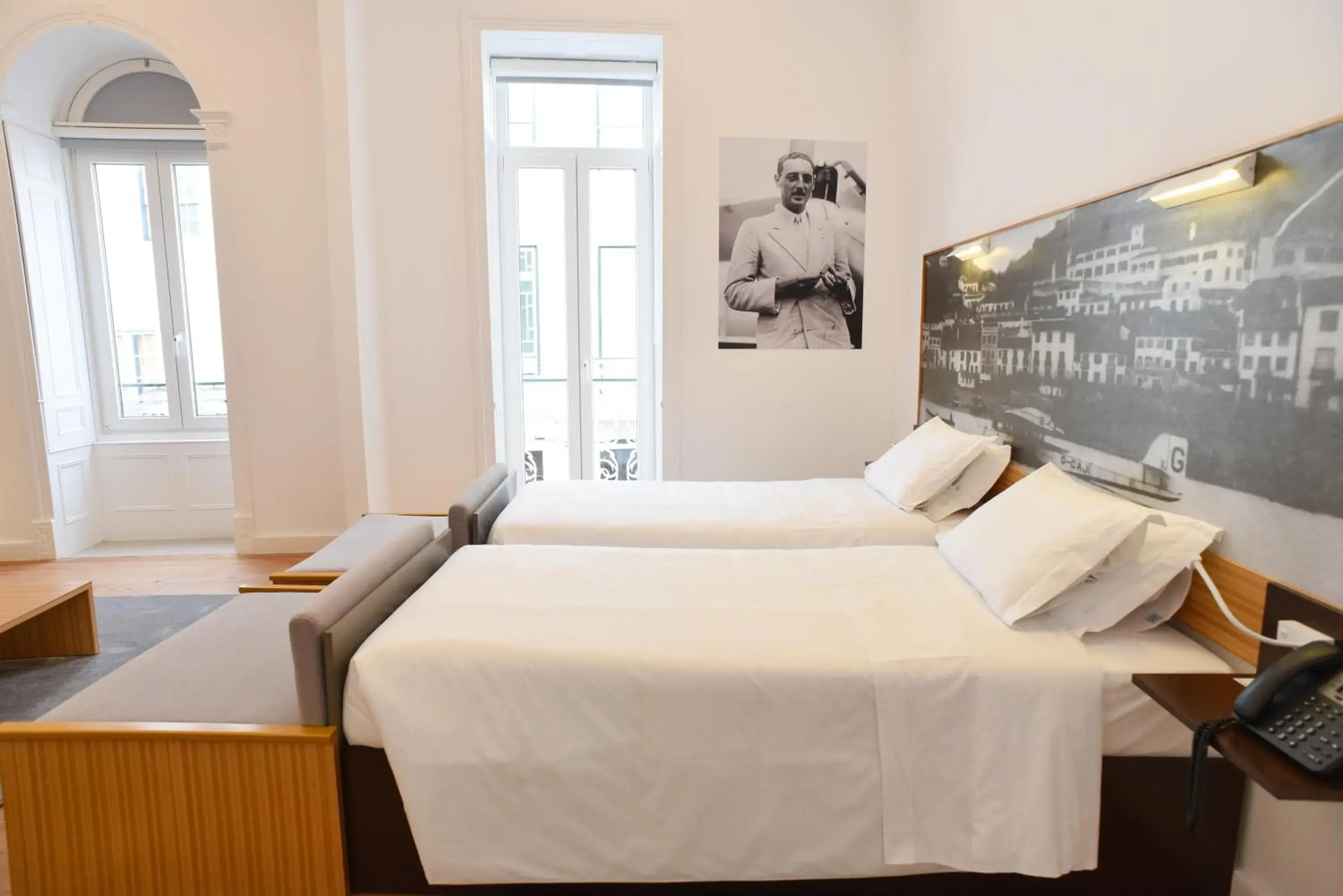 Superior Twin Room with City View in Internacional Azores Boutique Superior Twin Room with City View in Internacional Azores Boutique