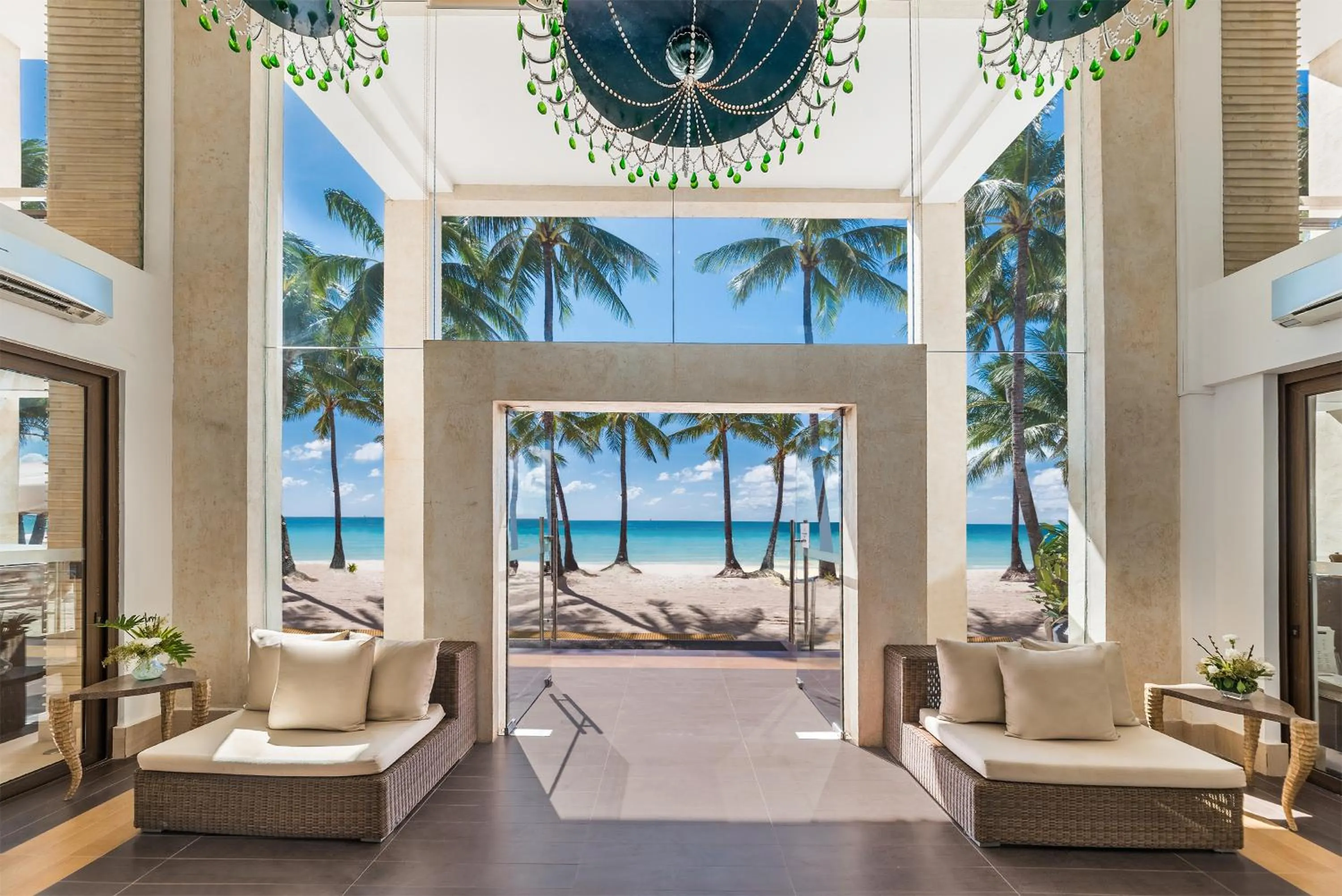 Facade/entrance in The District Boracay