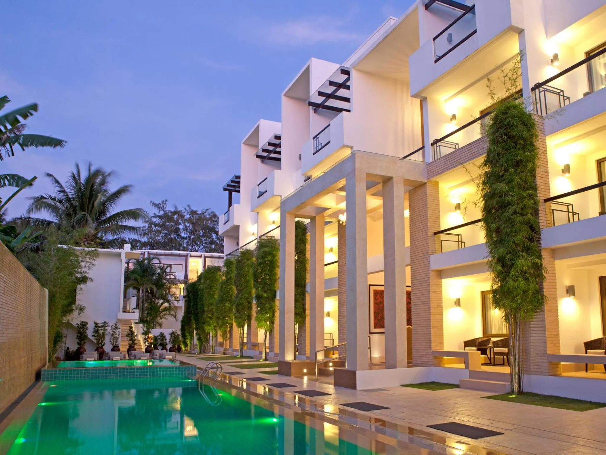 Property building in The District Boracay