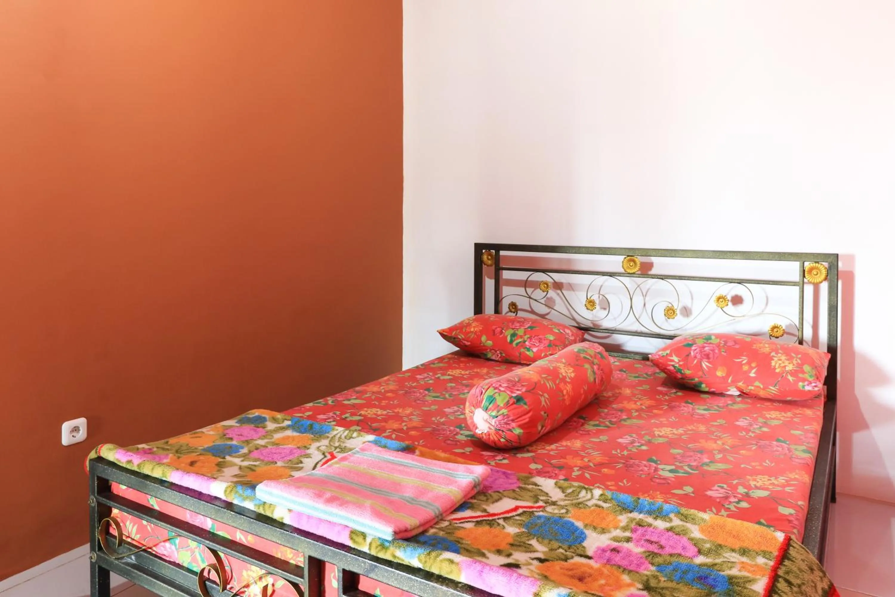 Bedroom, Bed in Villa Ana