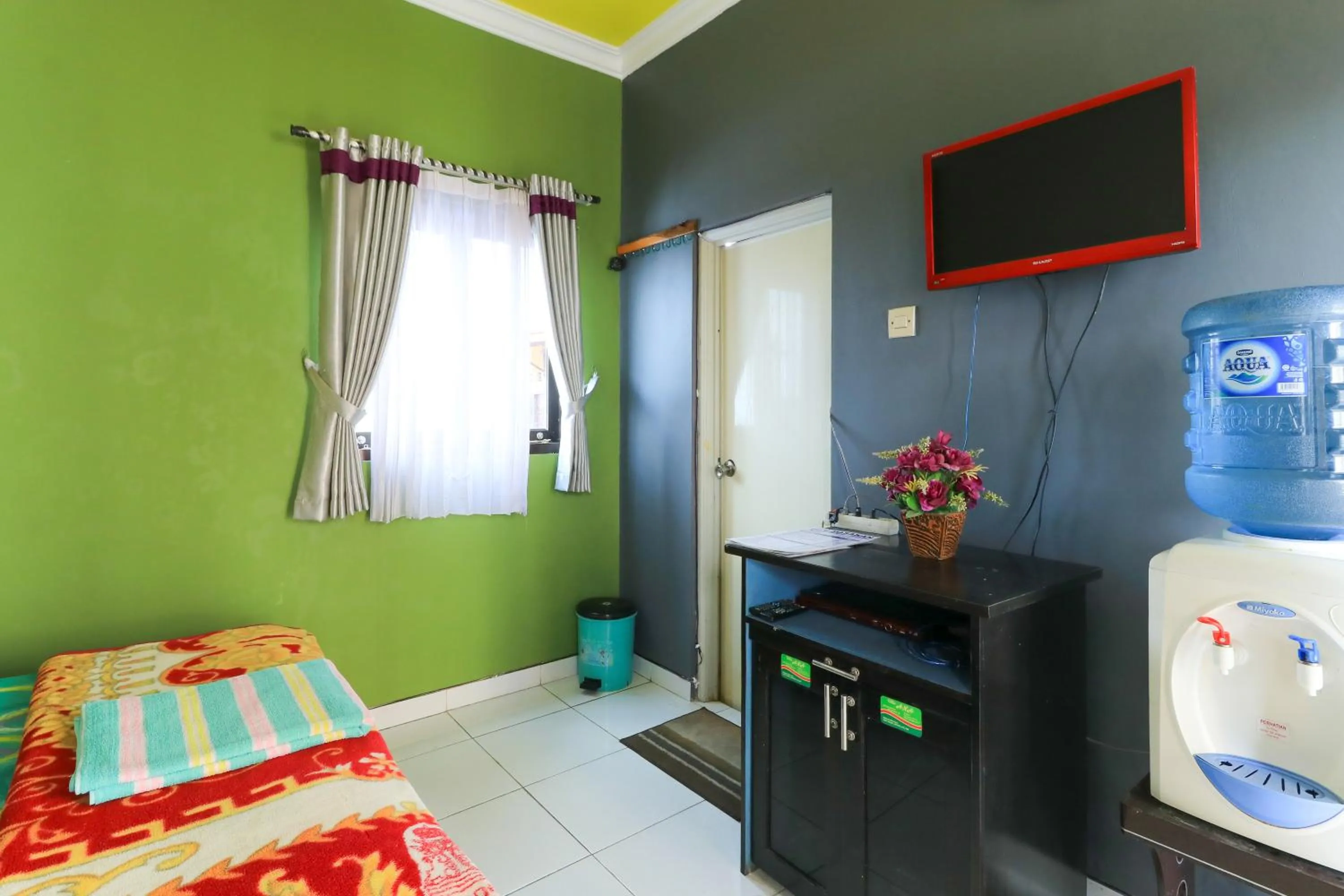 Bedroom, Bed in Villa Ana