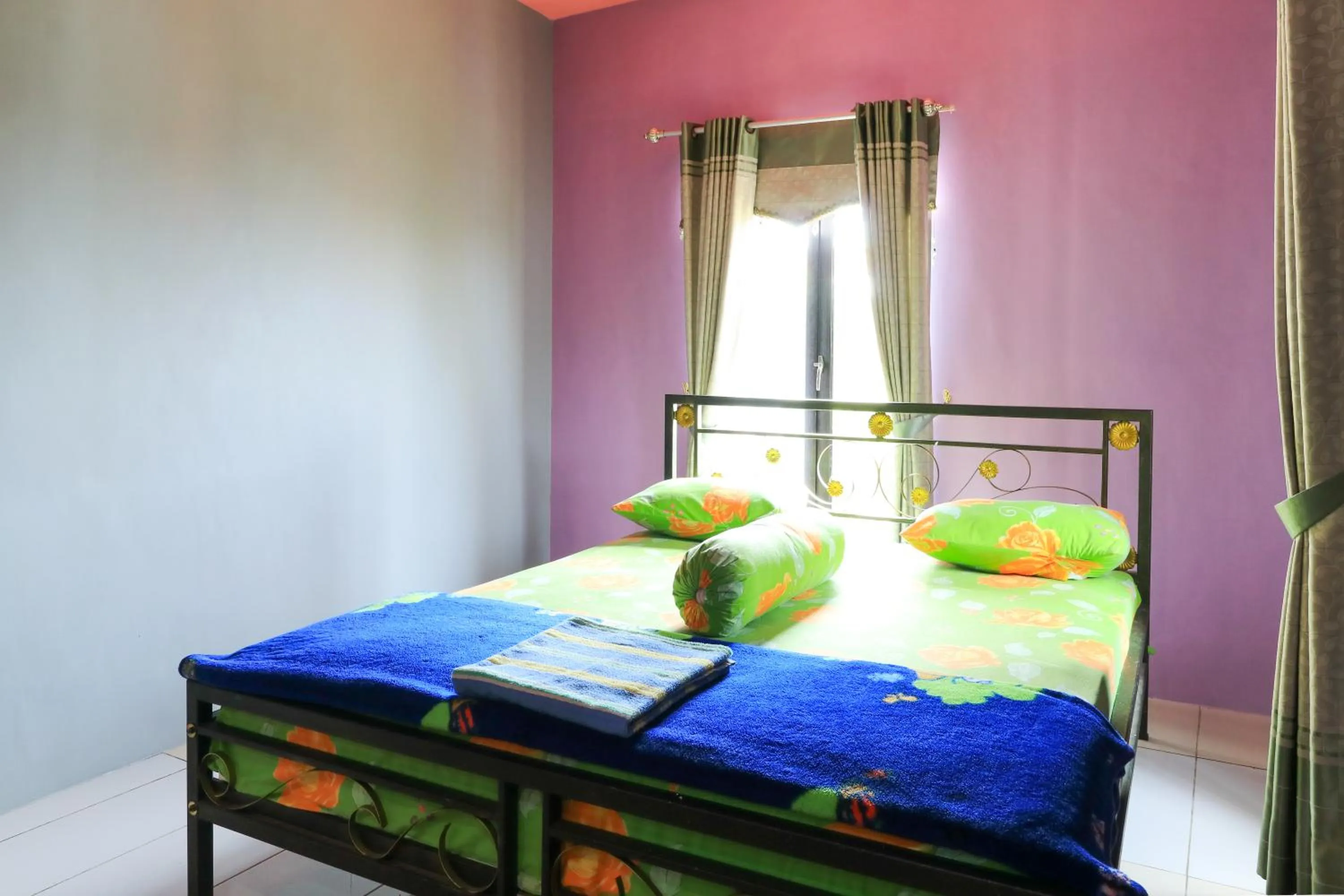 Bedroom, Bed in Villa Ana