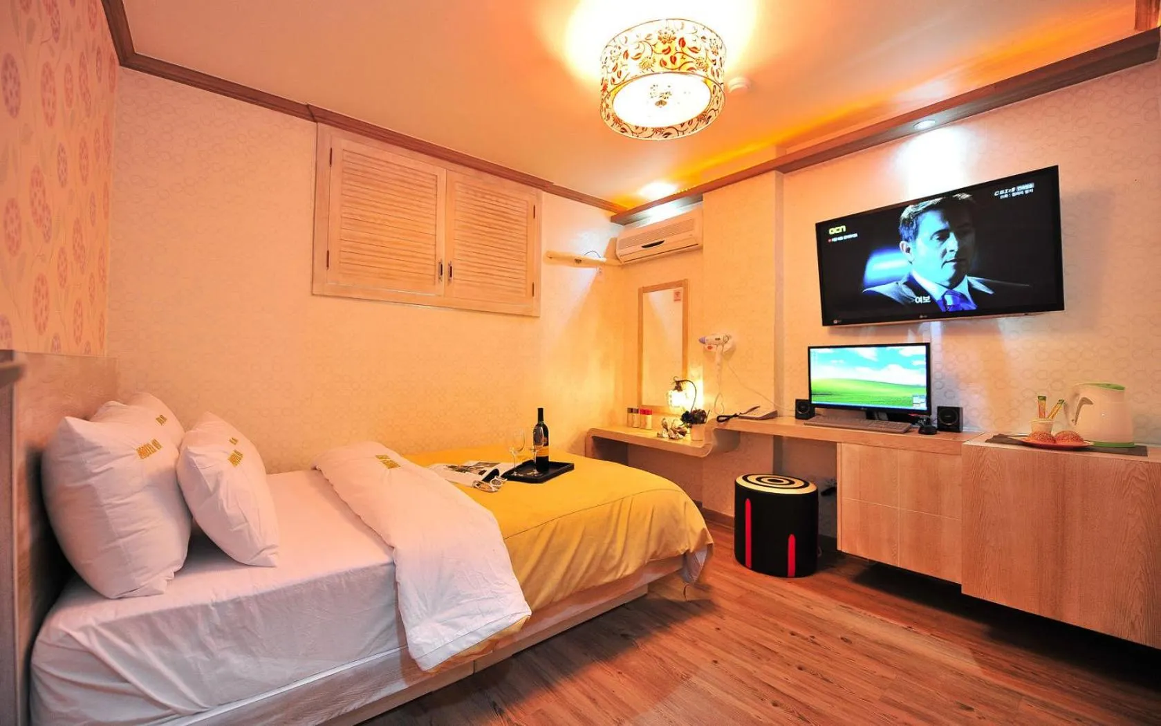 Bed in Inje OST Motel