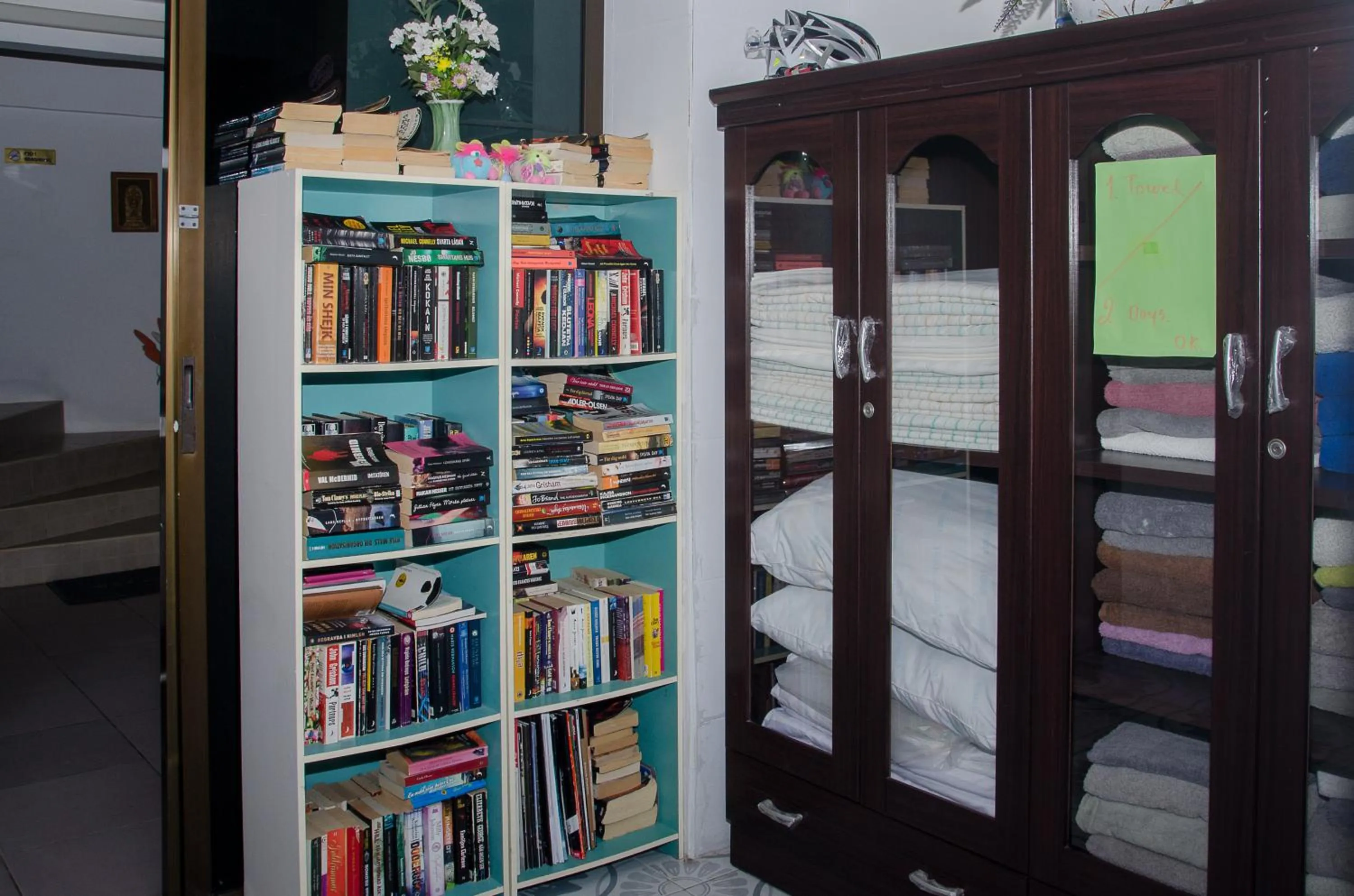 Library in Allstar Guesthouse
