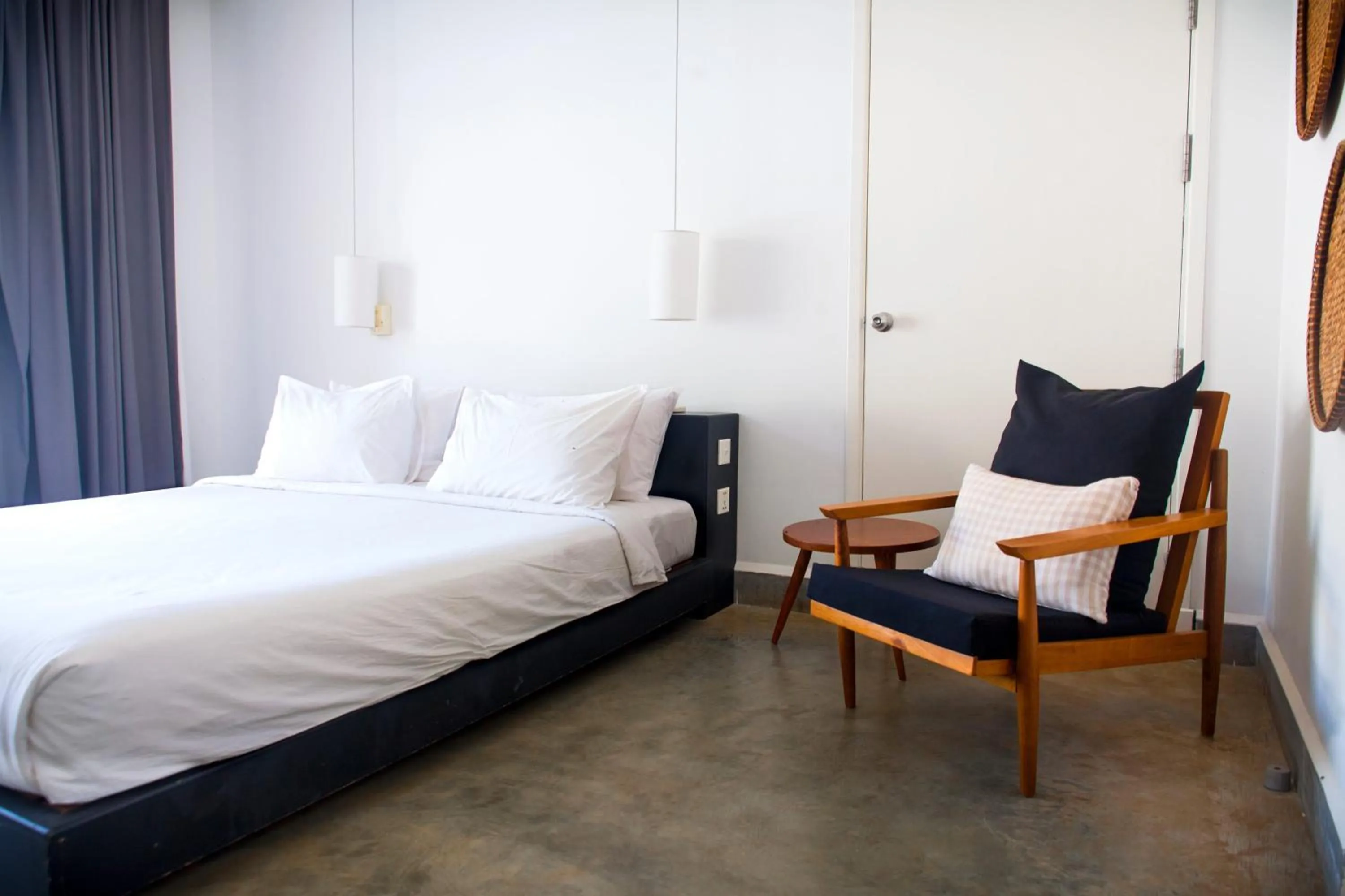 Bed in Mittali Beach Hotel