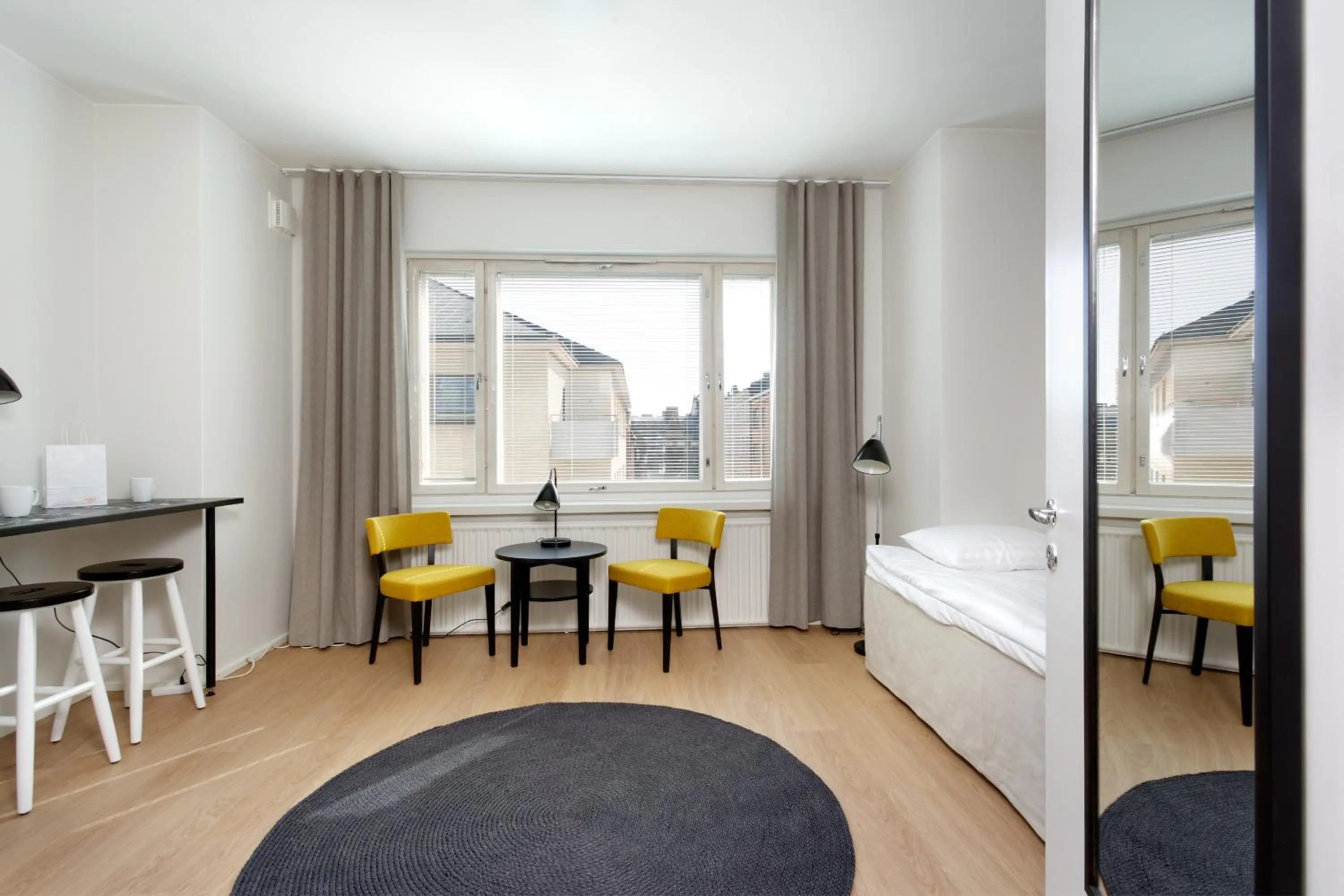 Photo of the whole room in Forenom Serviced Apartments Helsinki Kruununhaka