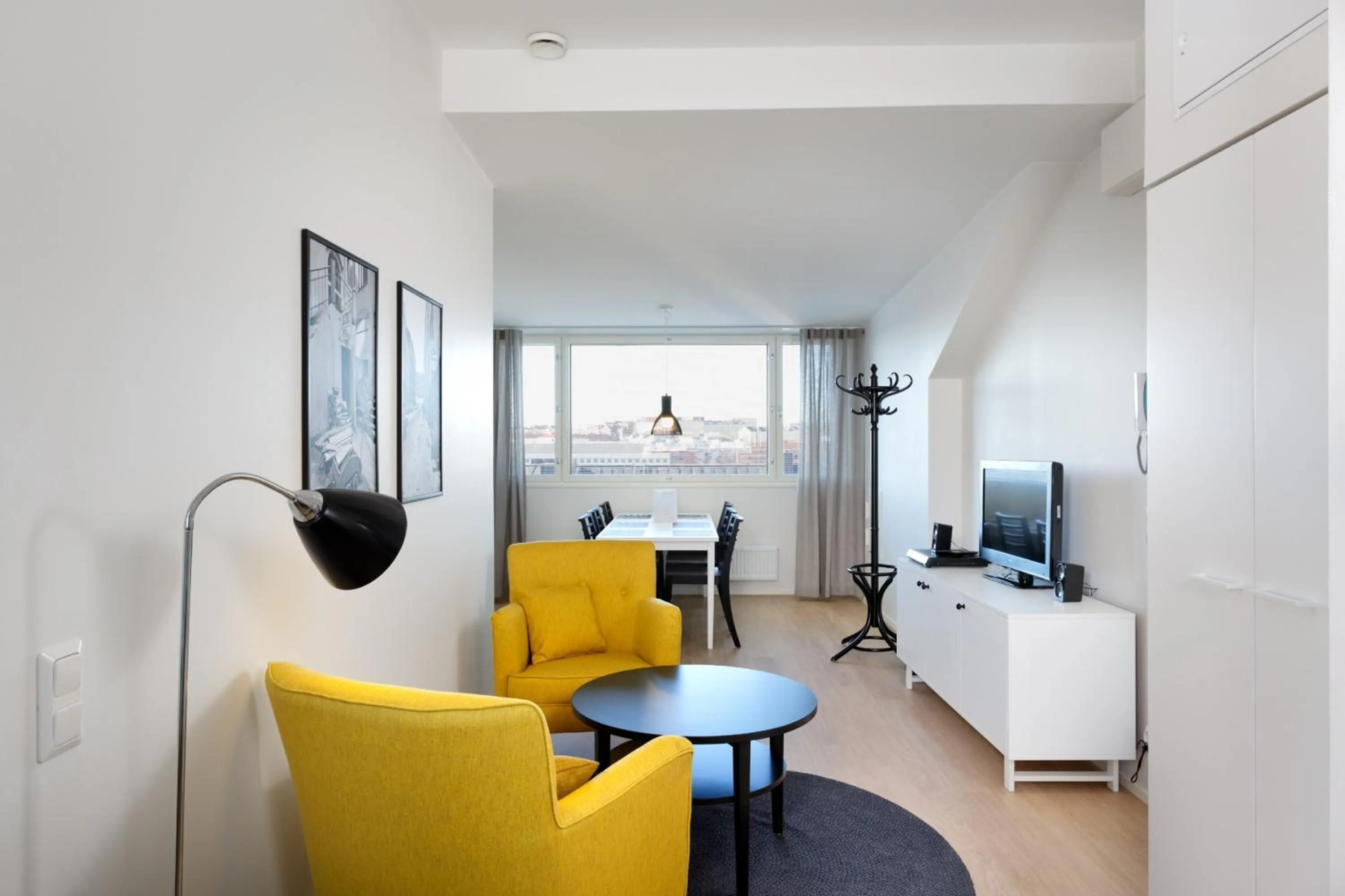 Living room in Forenom Serviced Apartments Helsinki Kruununhaka
