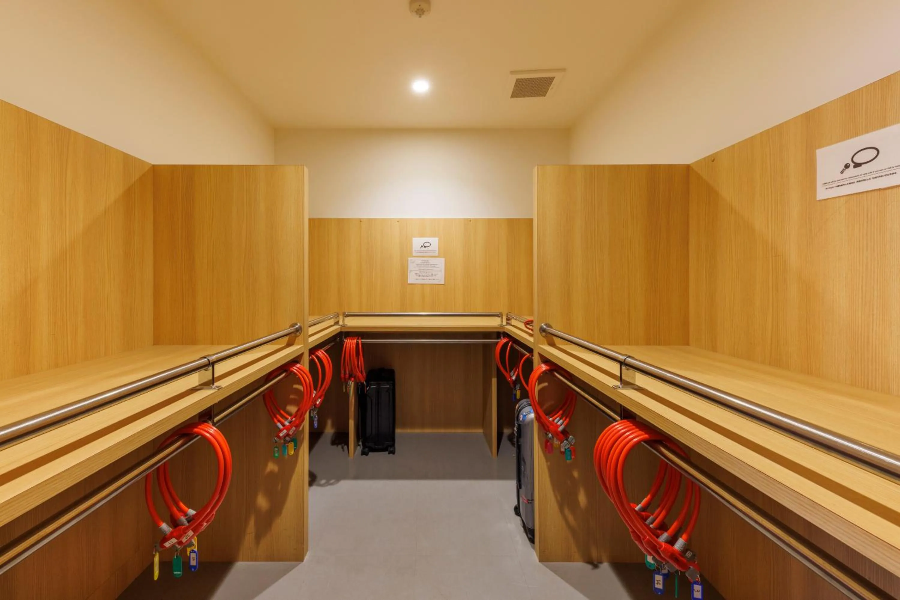 locker in WeBase Hiroshima