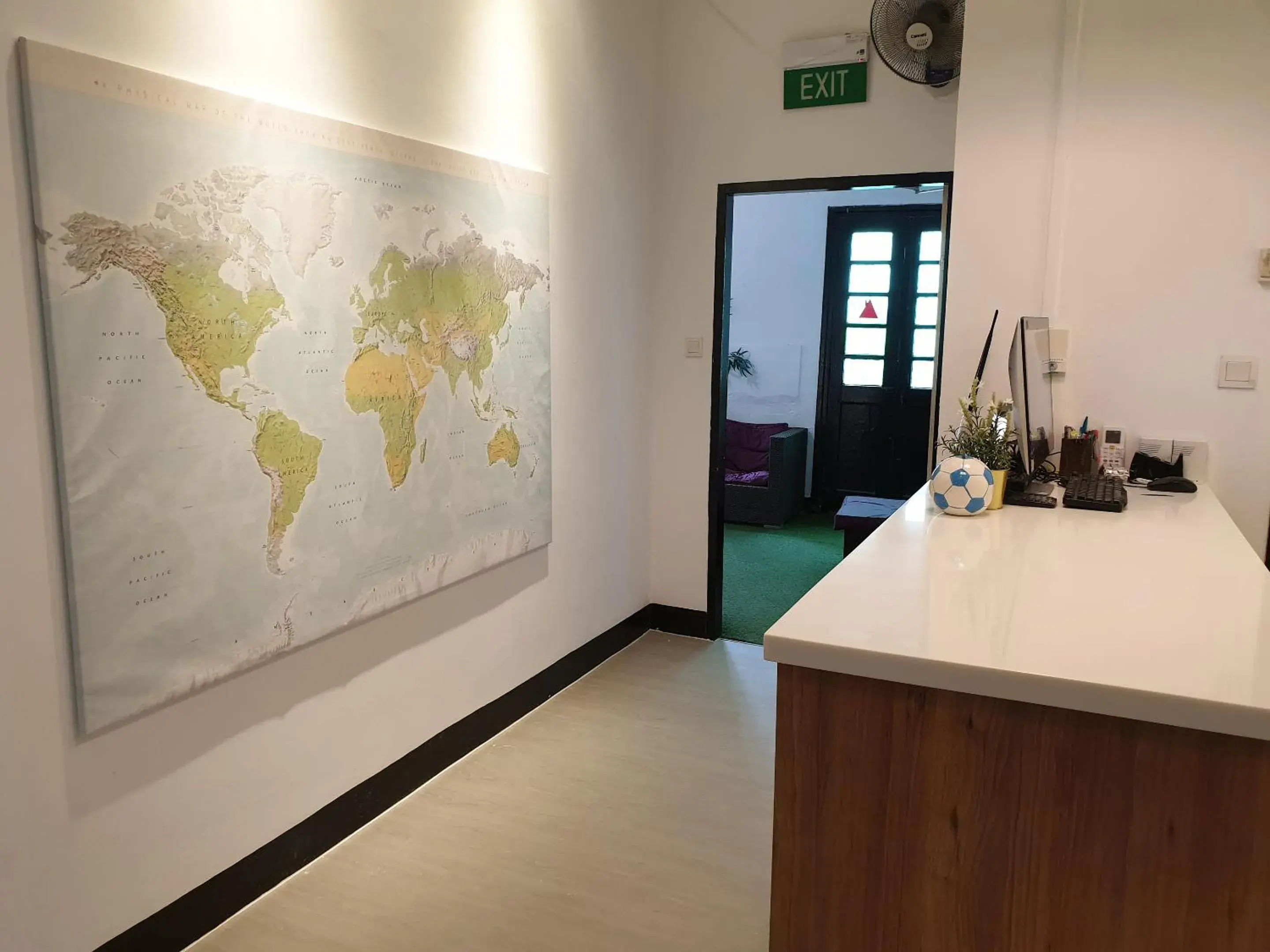 Lobby or reception in BEAT. Sports Hostel Lobby or reception in BEAT. Sports Hostel