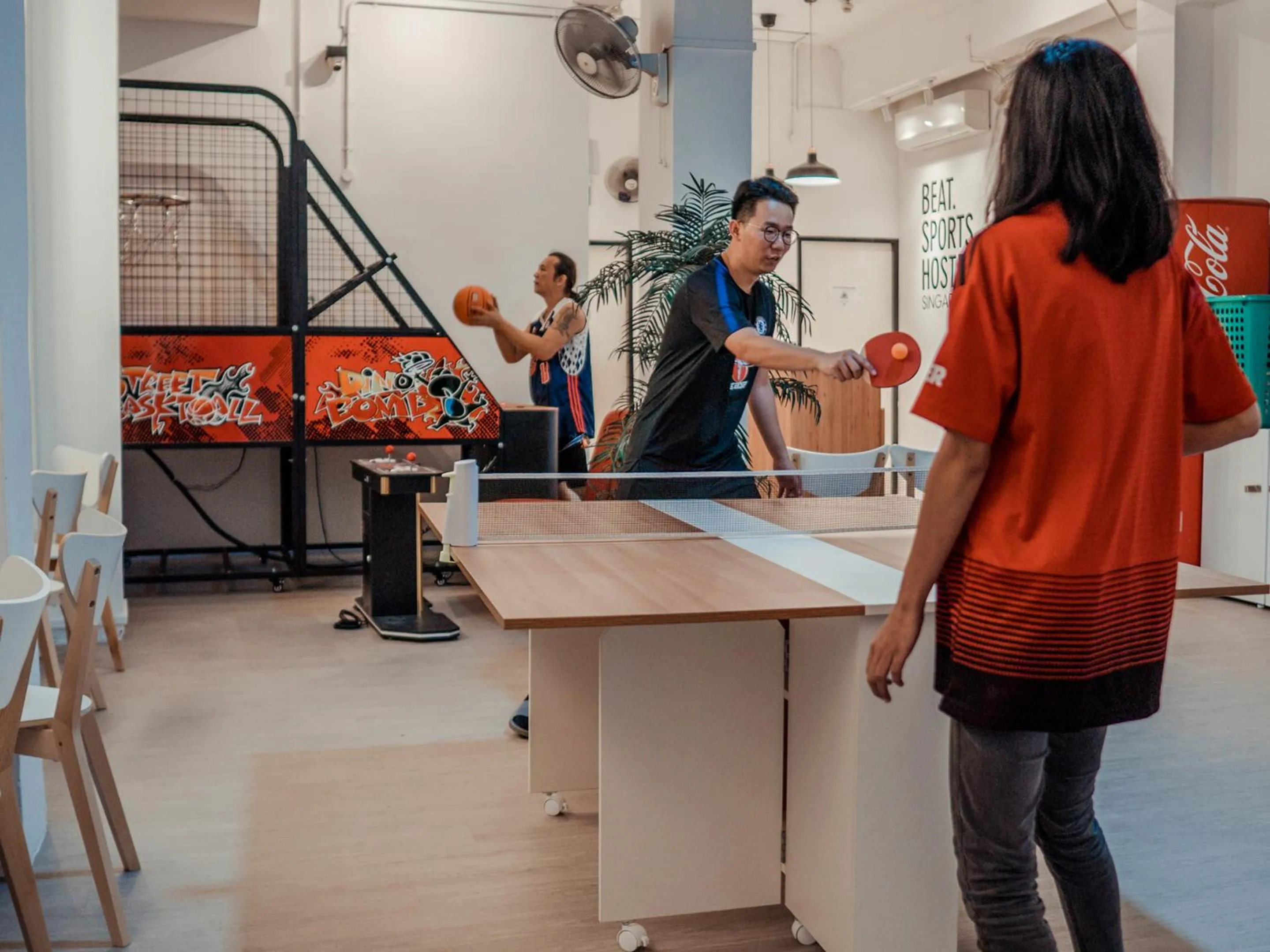 Area and facilities in BEAT. Sports Hostel