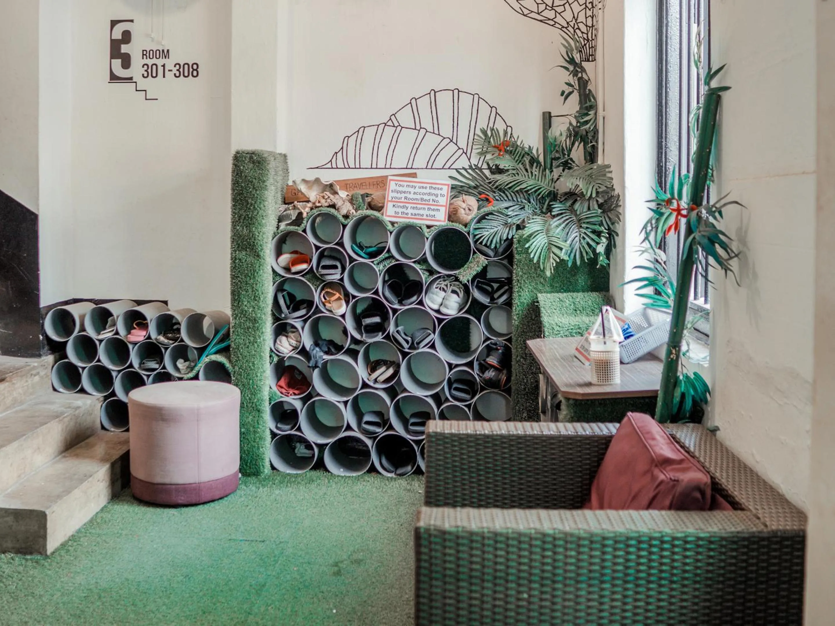 Balcony/Terrace in BEAT. Sports Hostel