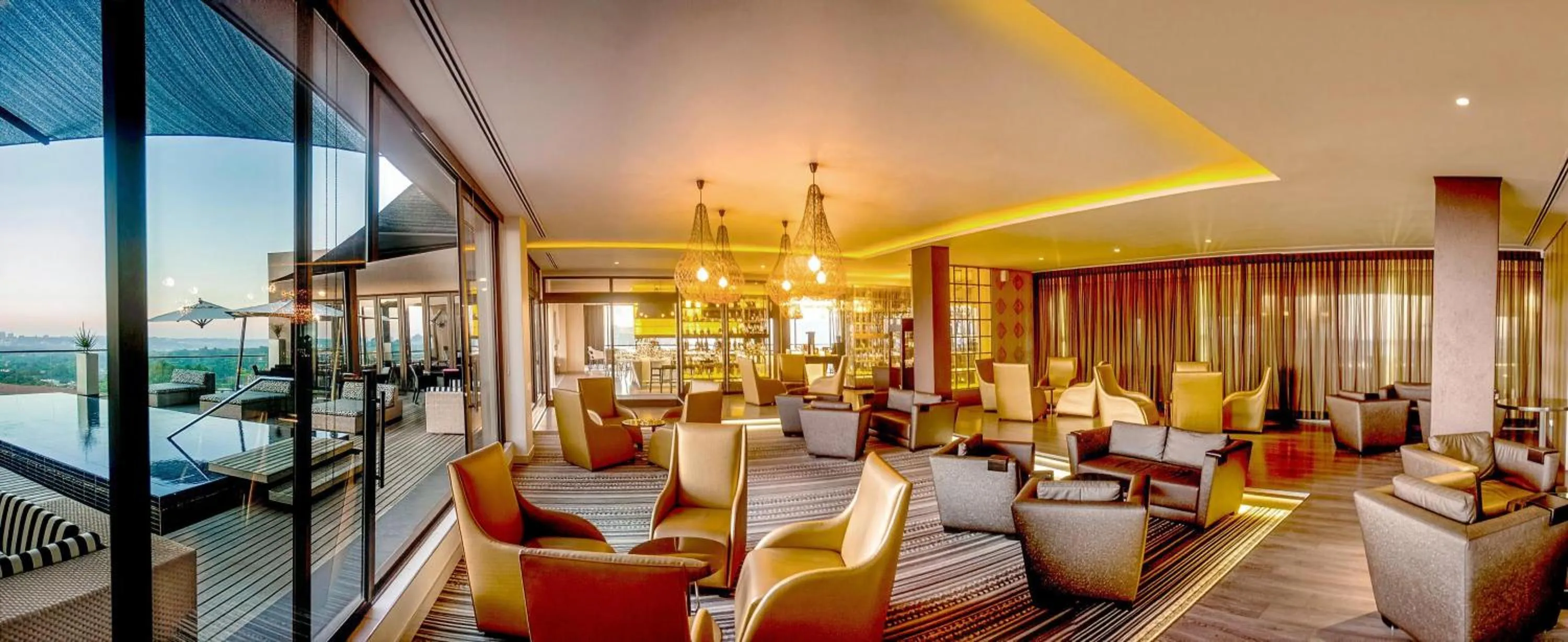 Pool view in Southern Sun Hyde Park Sandton