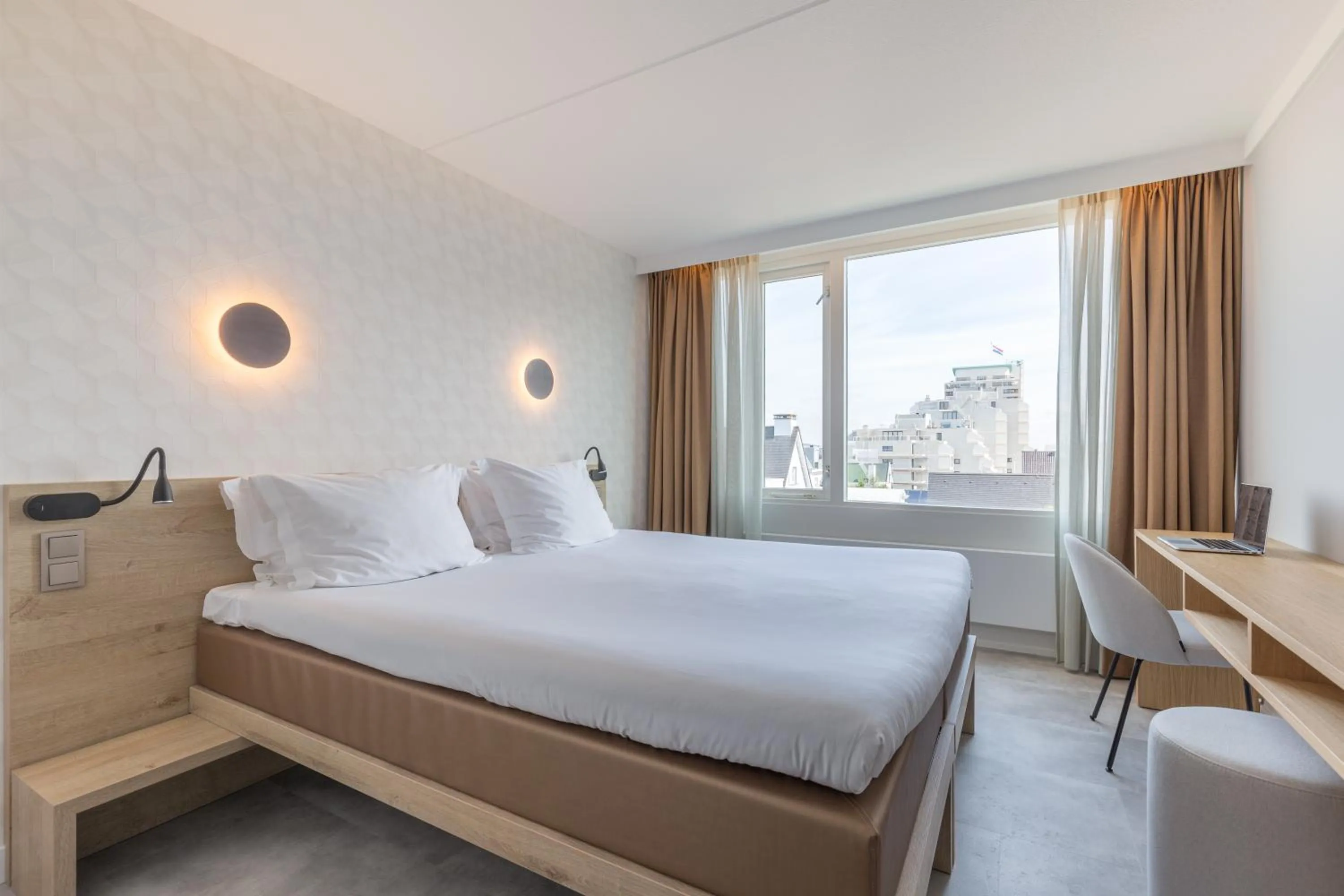 Bedroom, Bed in Hotel de Baak Seaside