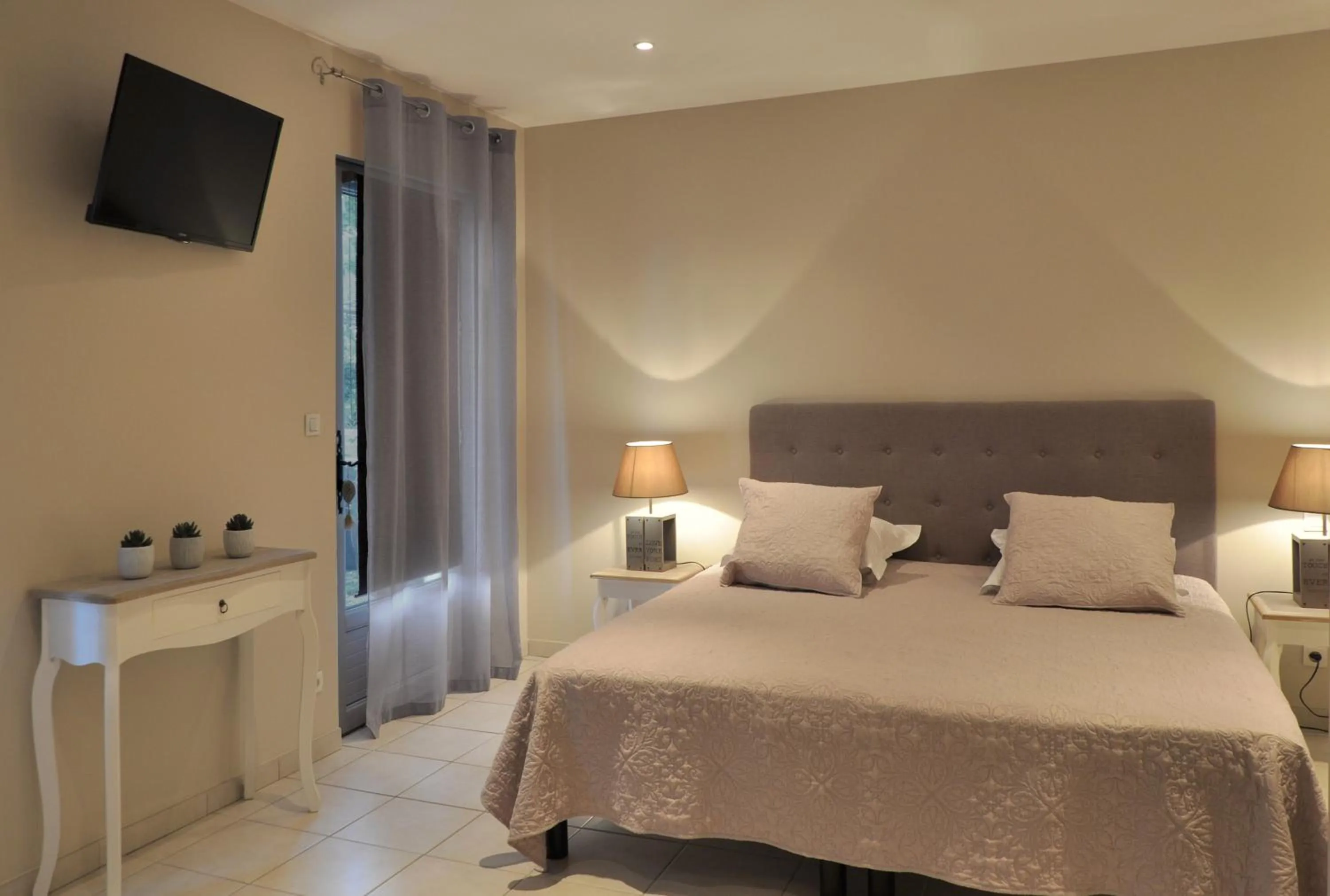 Bed in A l'Orée Des Vignes