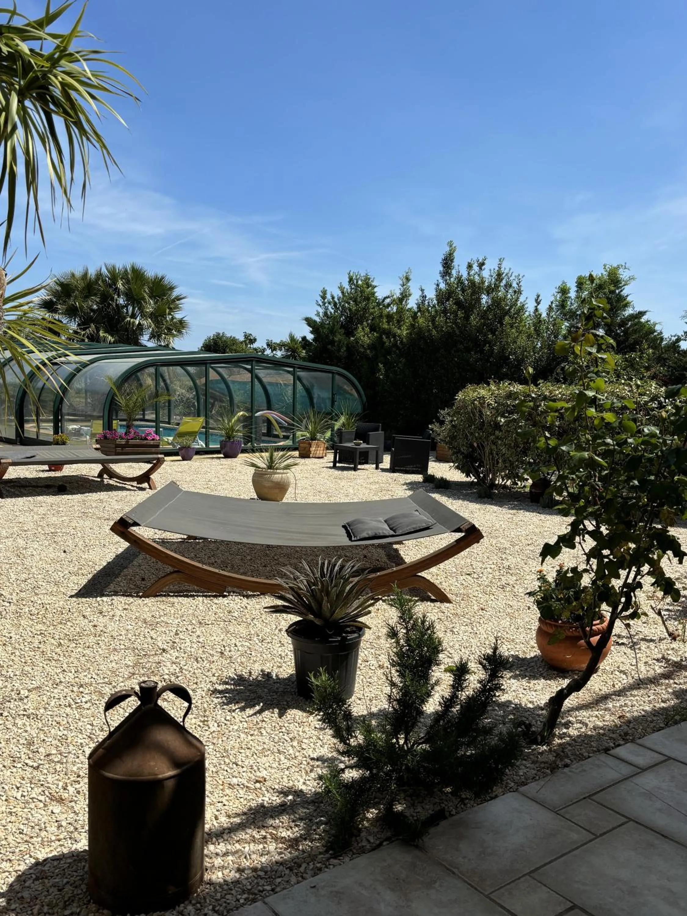 Natural landscape in A l'Orée Des Vignes