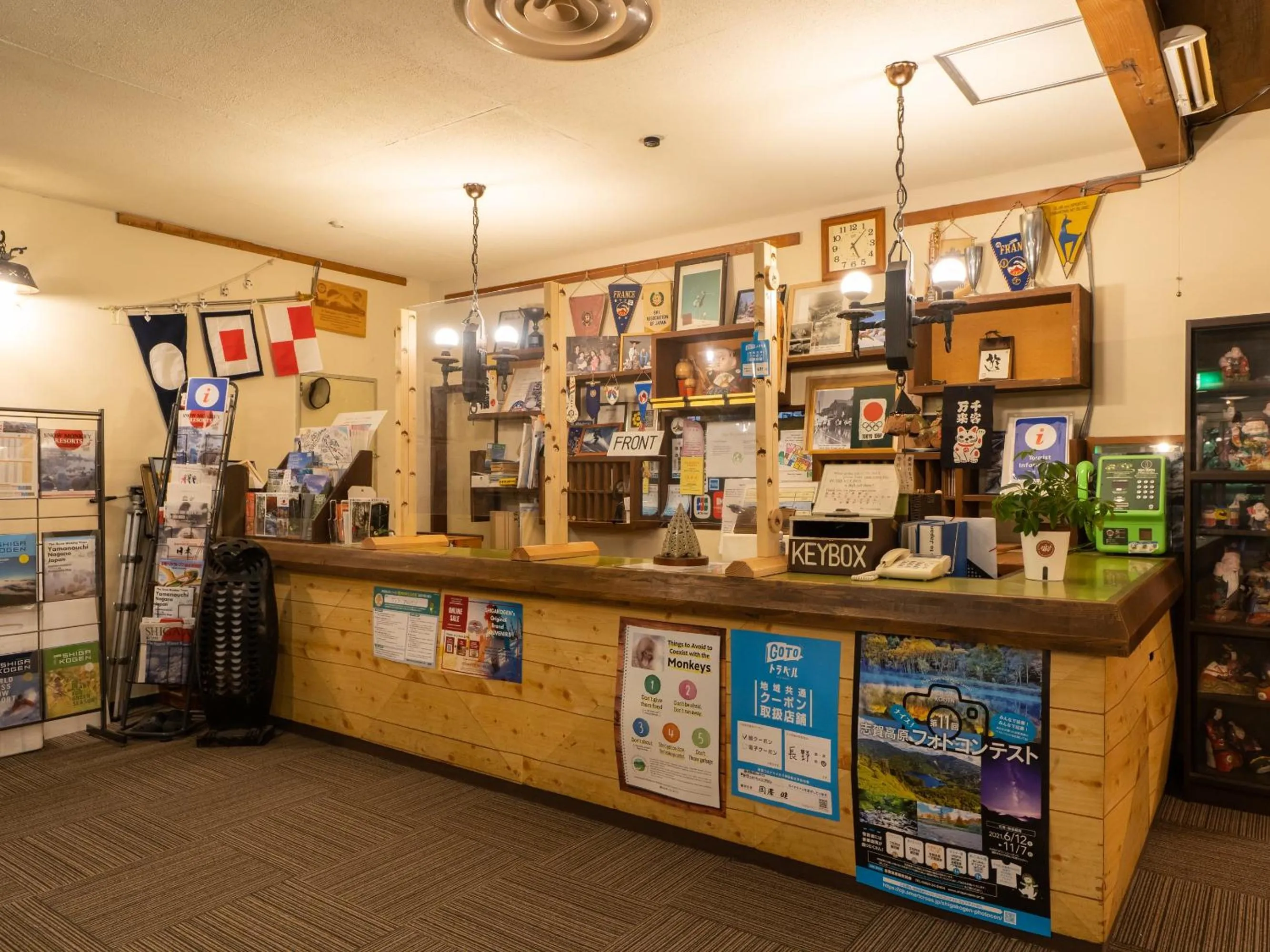 Lobby or reception in Villa Alpen