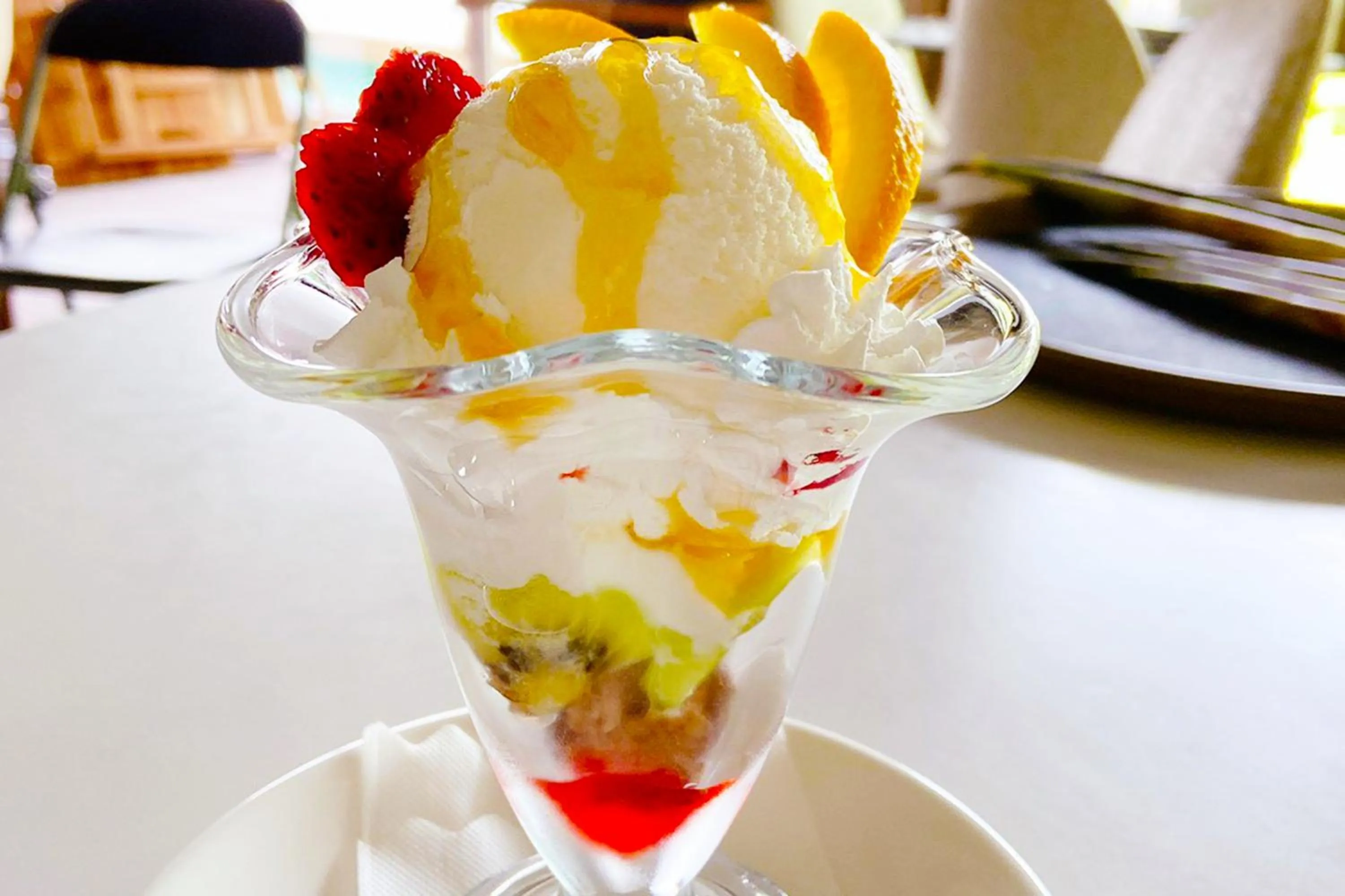 Food close-up in Villa Alpen