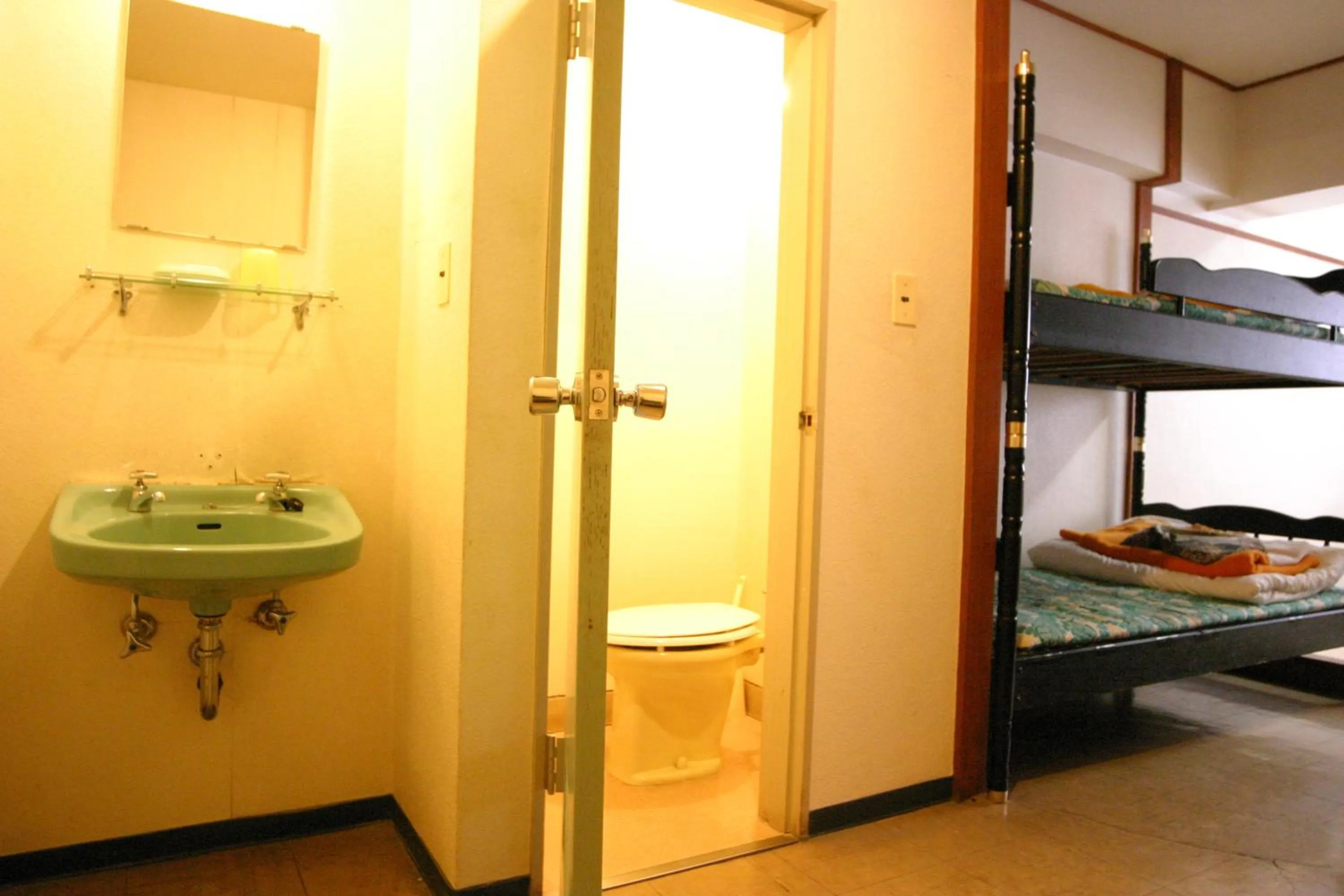 Toilet, Bed in Villa Alpen