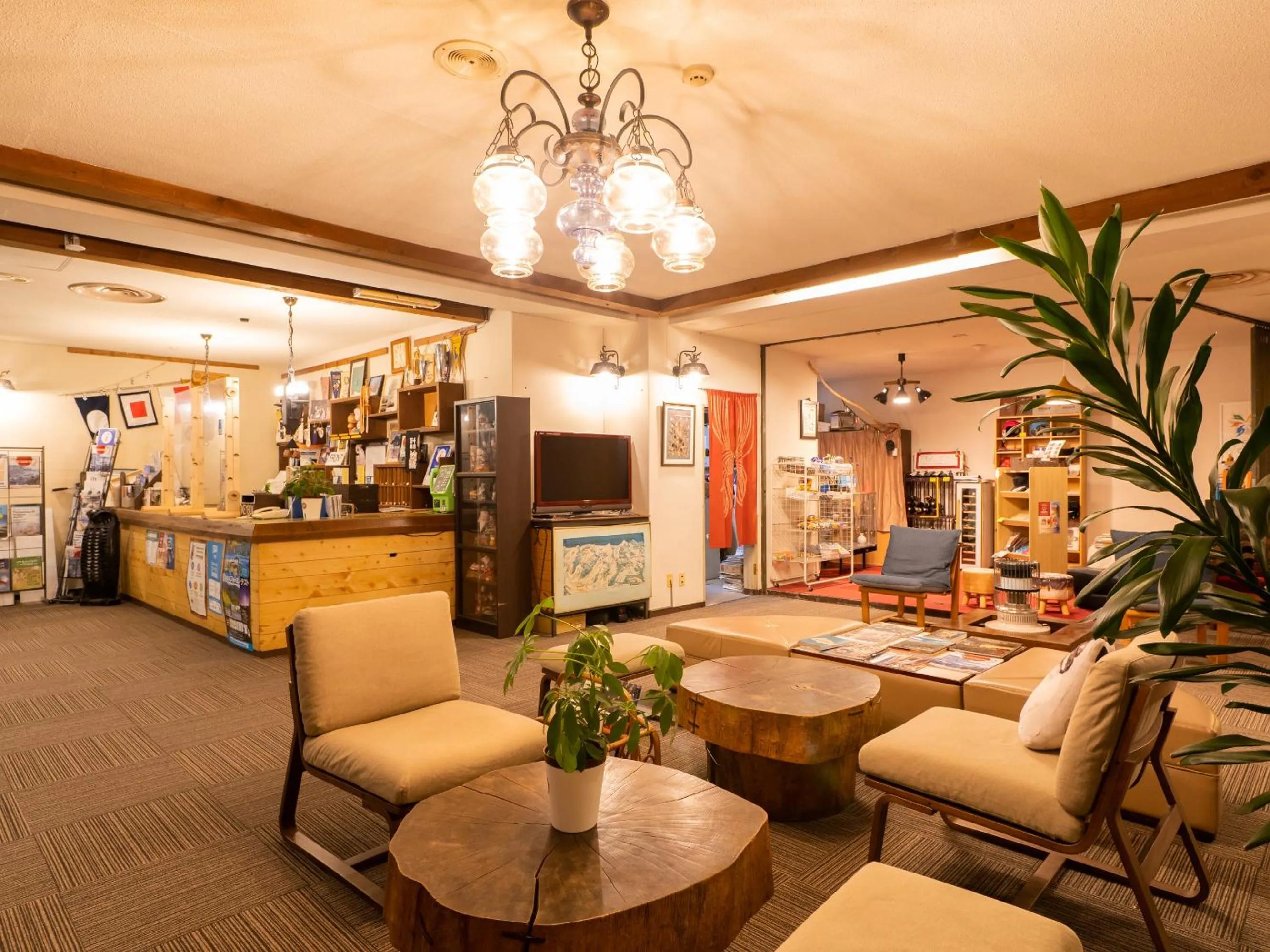 Lobby or reception in Villa Alpen