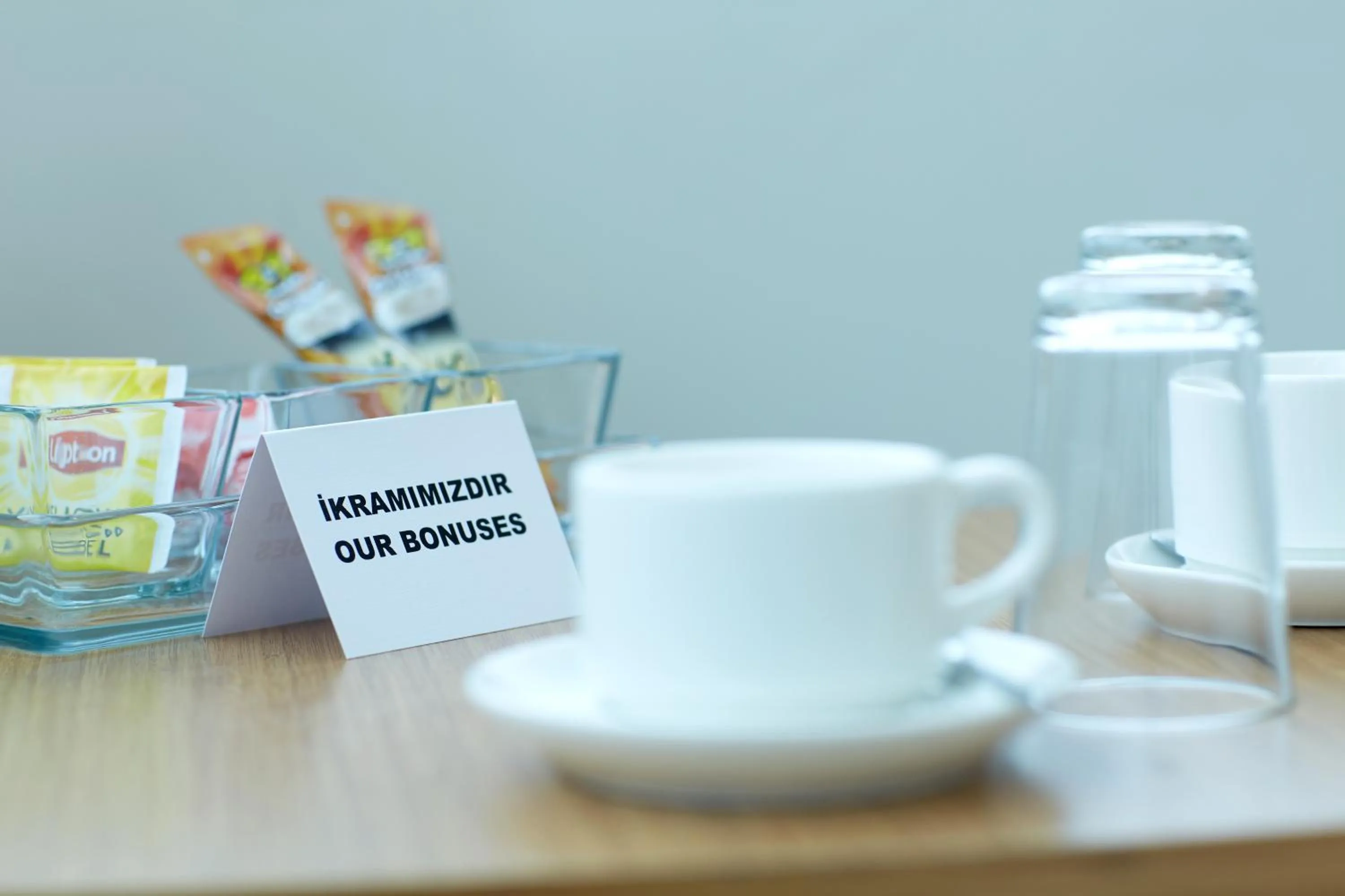 Non alcoholic drinks in Kartal Palace Taksim Square FAMILY HOTEL