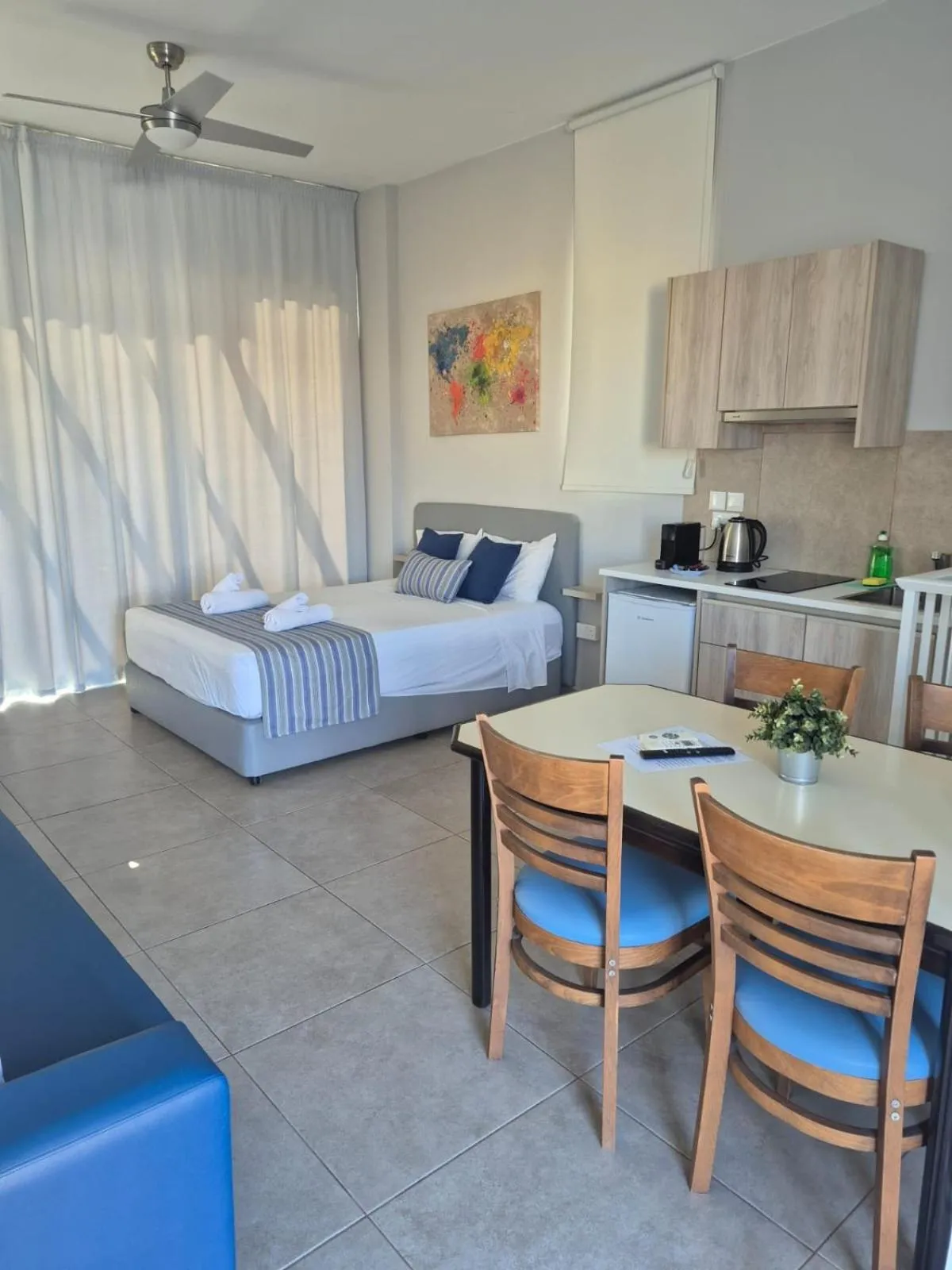 Bed in Proteas Mare Suites