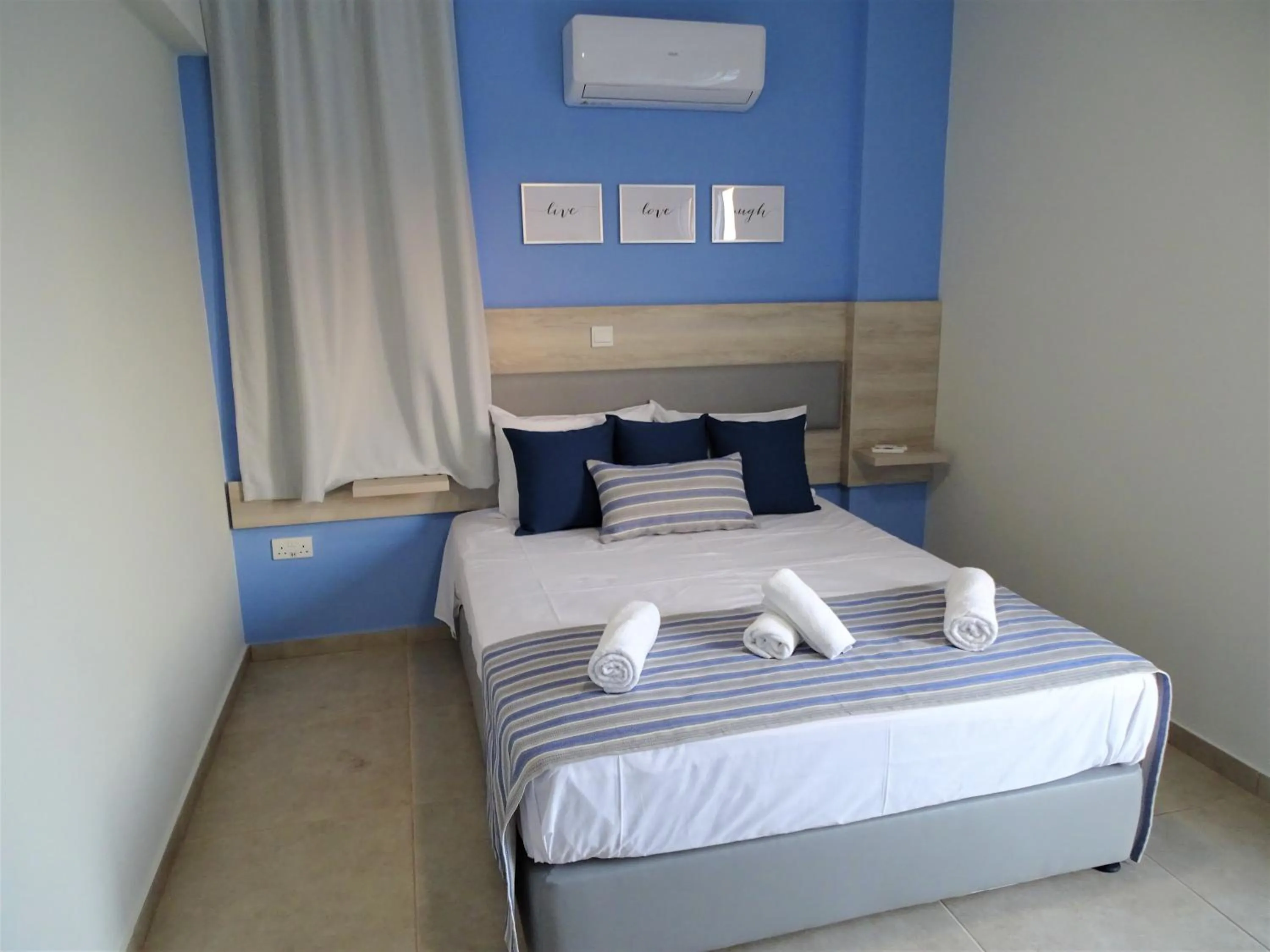 Bed in Proteas Mare Suites