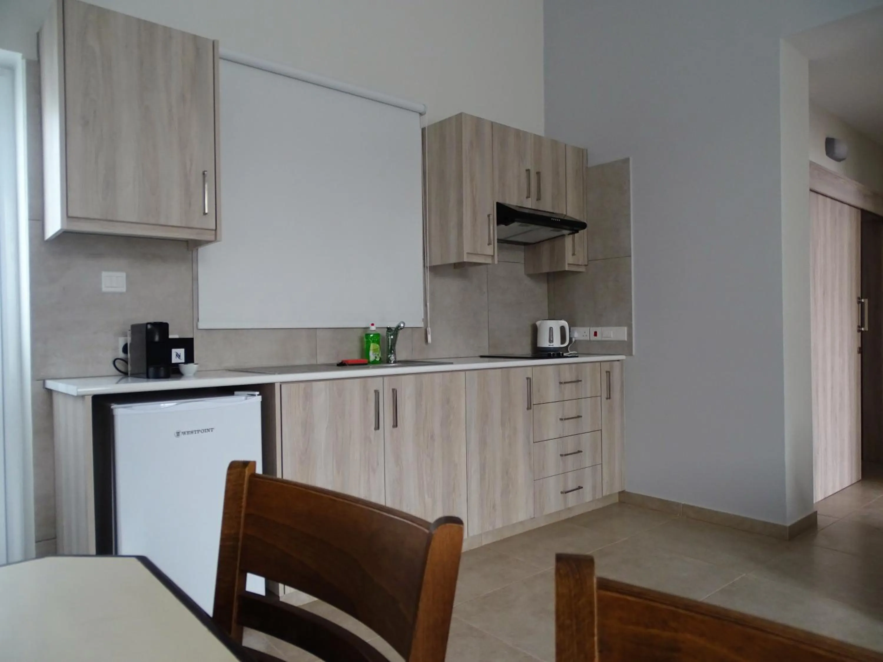 Kitchen or kitchenette in Proteas Mare Suites