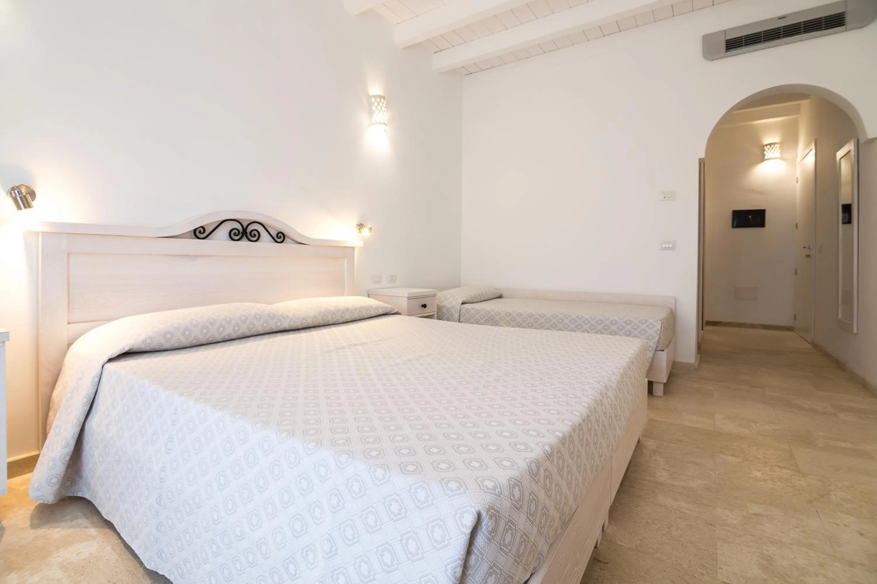 Bed in Hotel Vecchia Marina