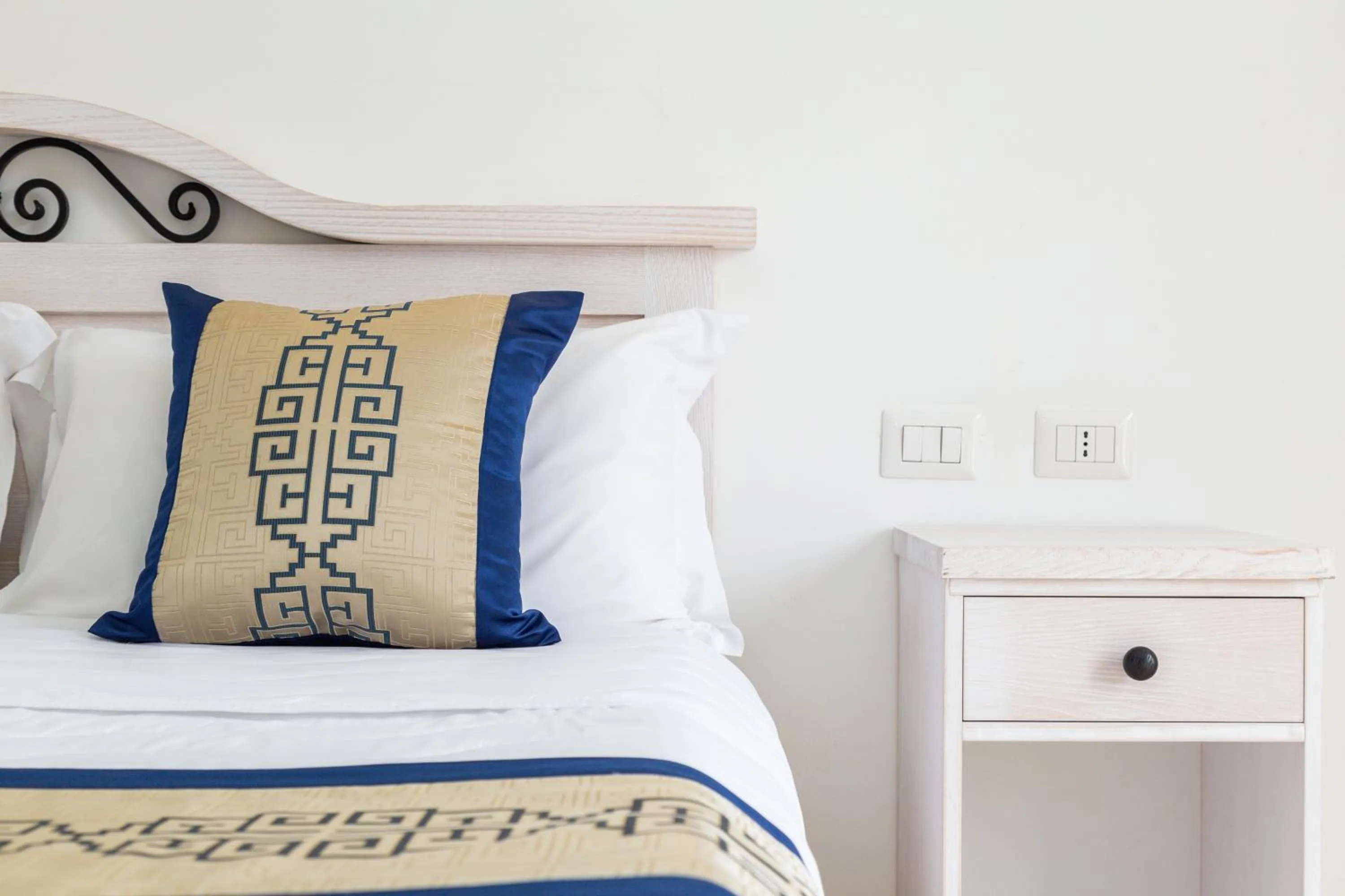 Bed in Hotel Vecchia Marina