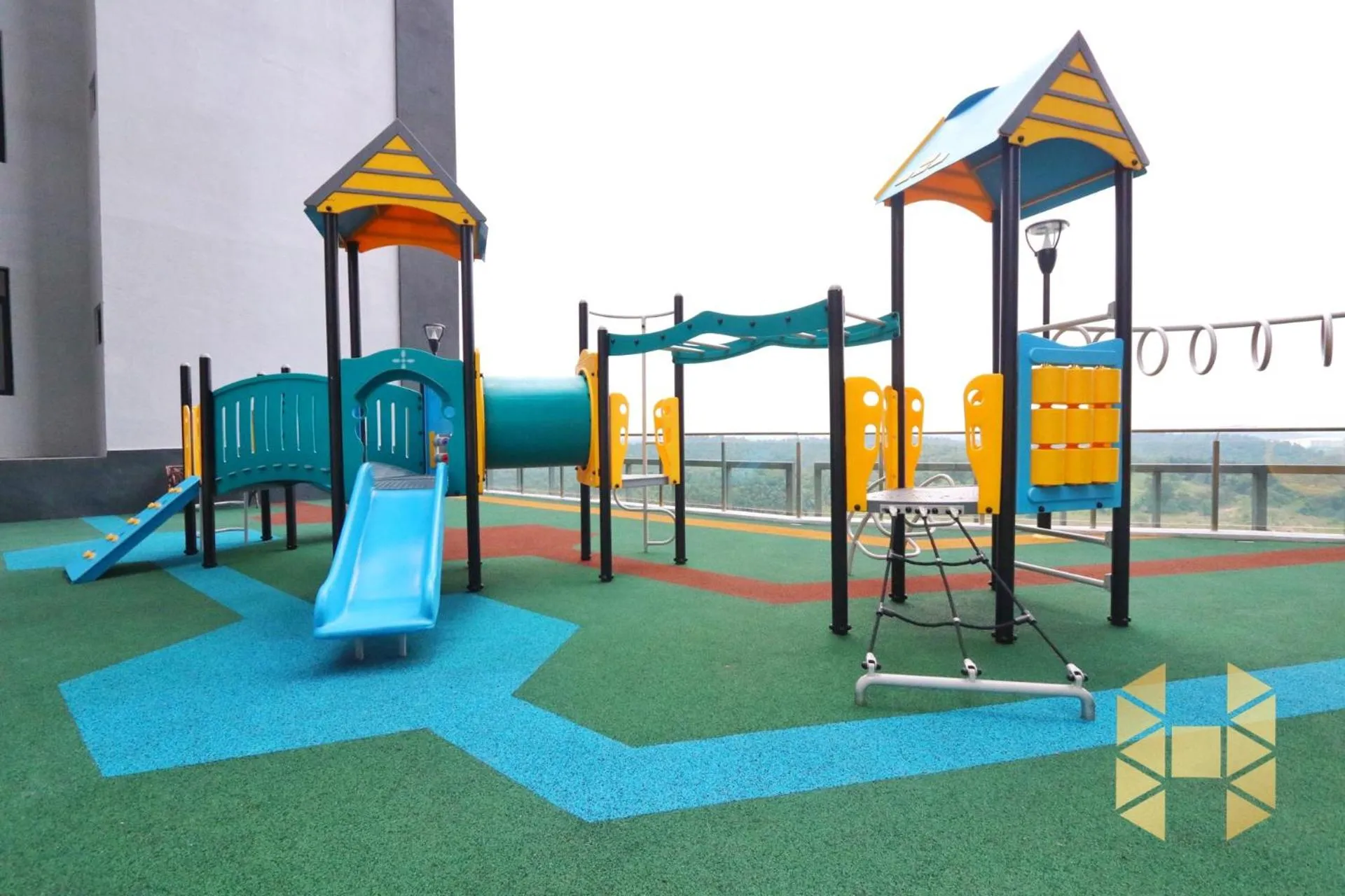 Children play ground in D'Pristine Medini by Stayrene
