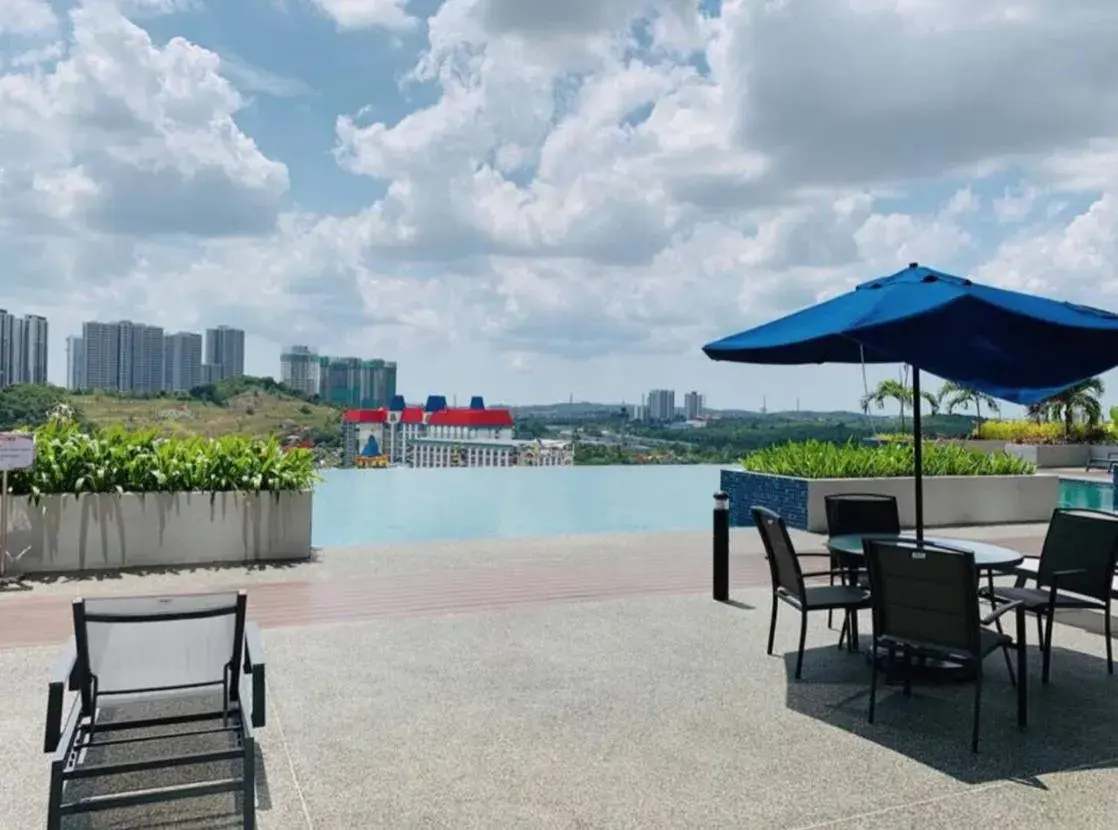 Swimming pool in D pristine Family Suites By Holi Swimming pool in D pristine Family Suites By Holi