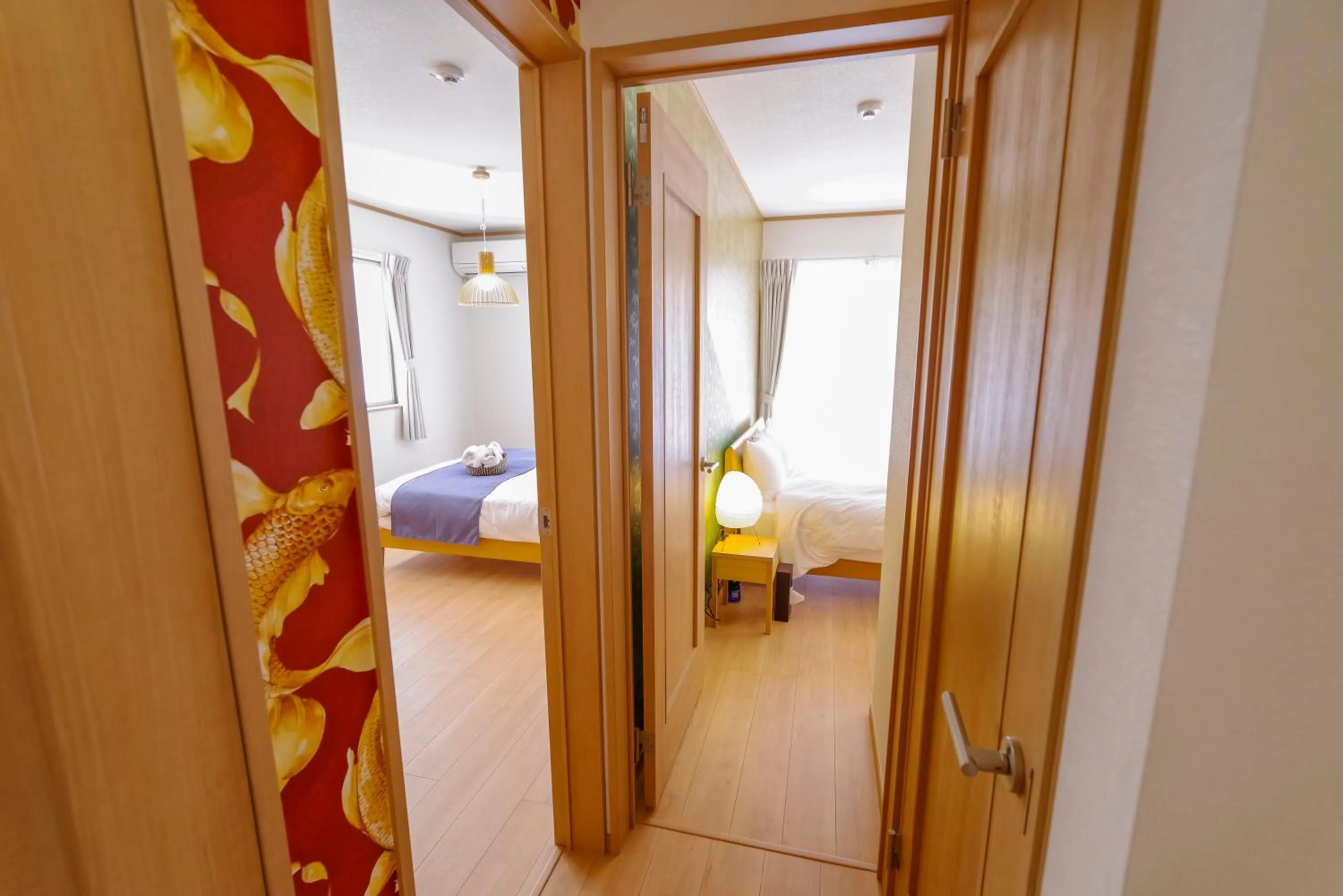 Bedroom, Bed in SAMURAI