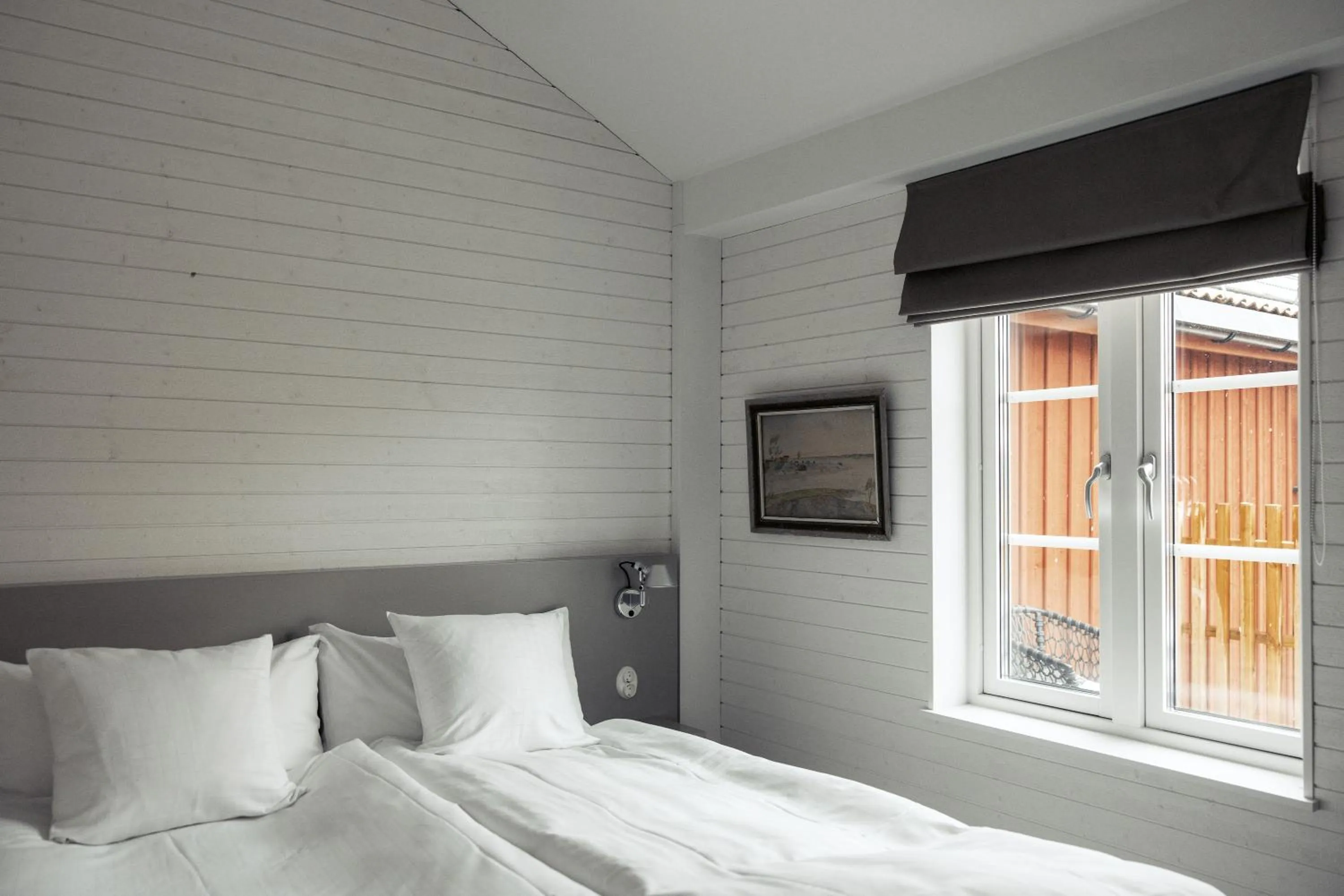 Bed in Sandhamn Seglarhotell