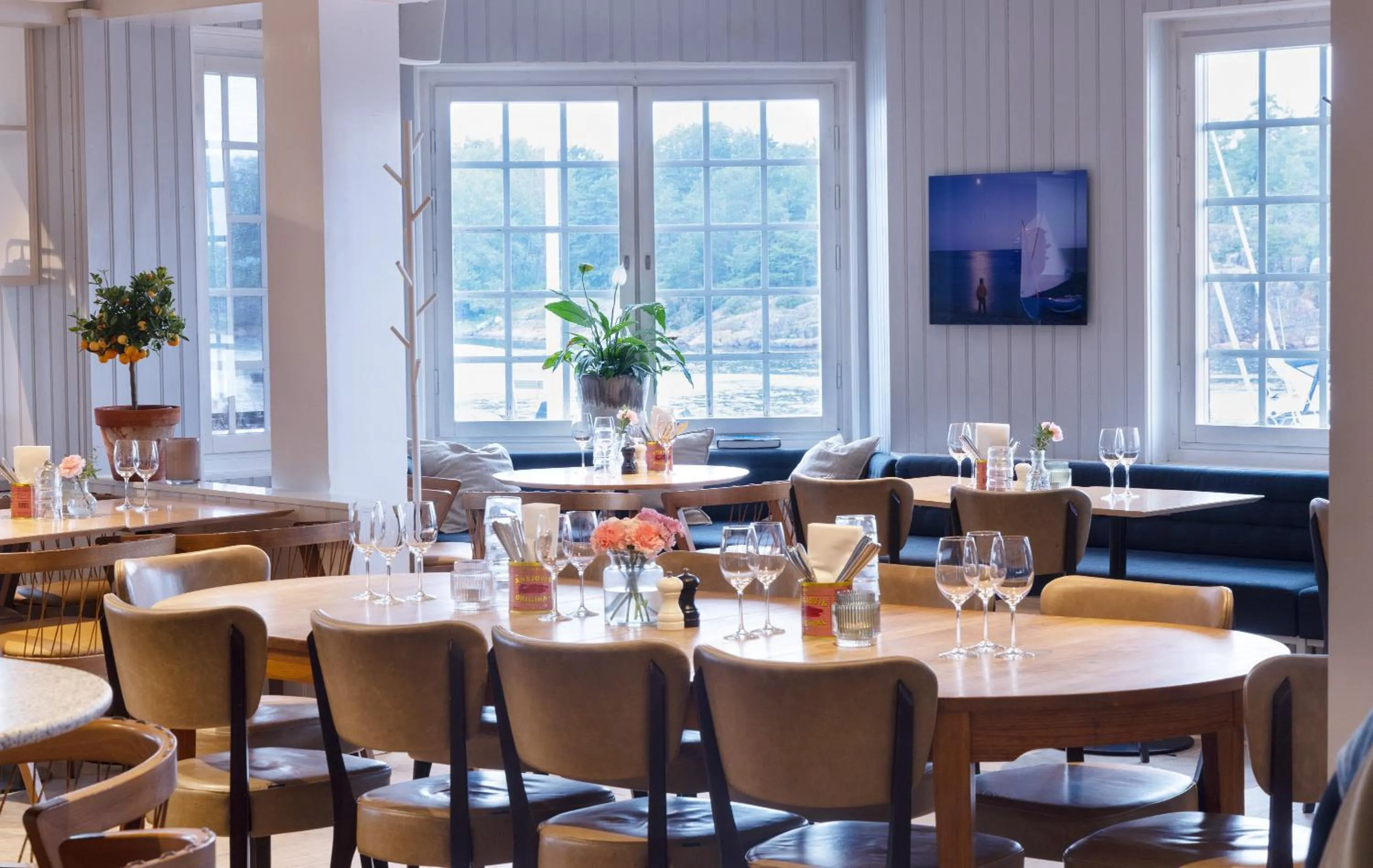 Restaurant/places to eat in Sandhamn Seglarhotell
