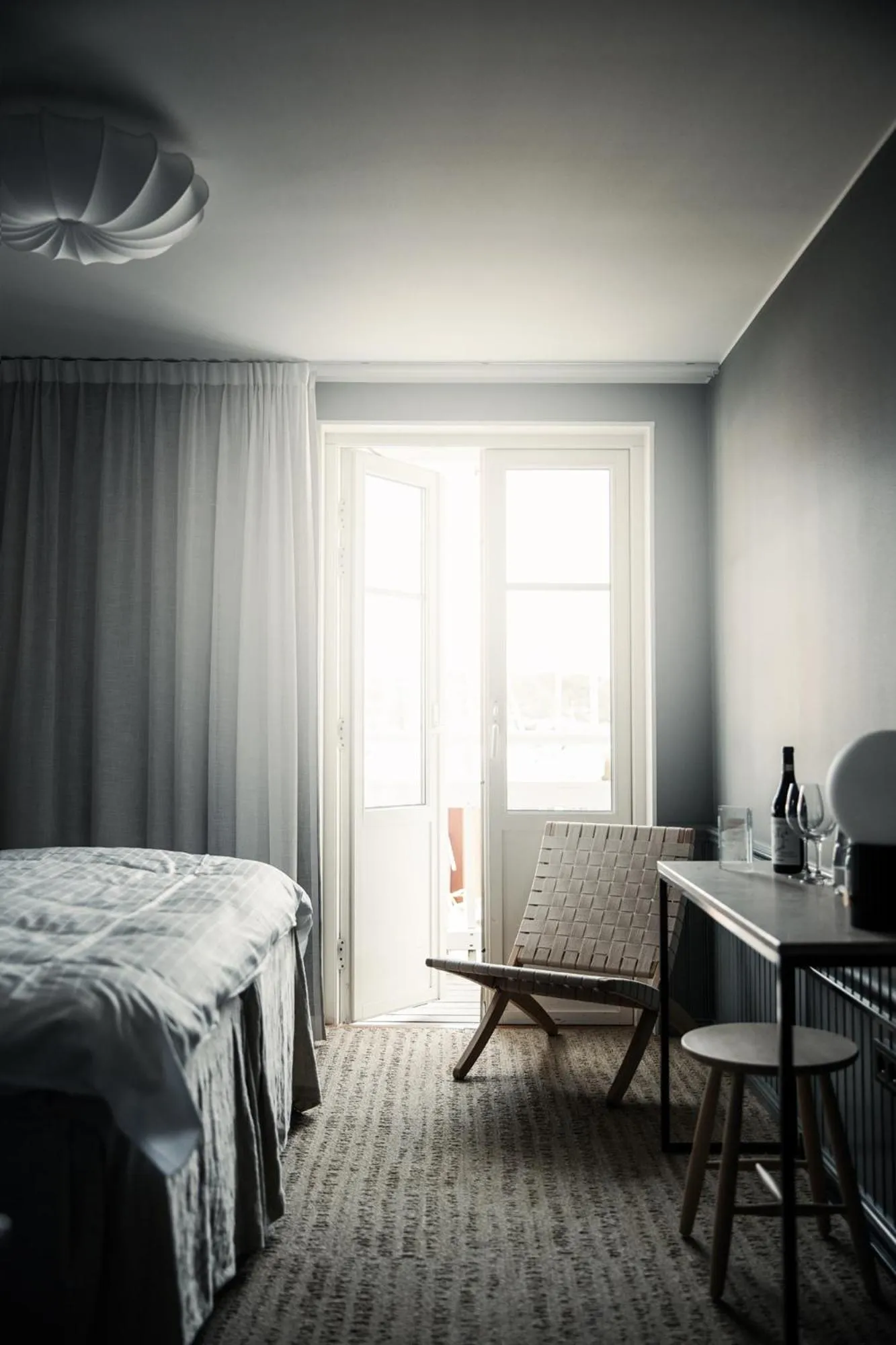 Deluxe Double Room with Balcony in Sandhamn Seglarhotell