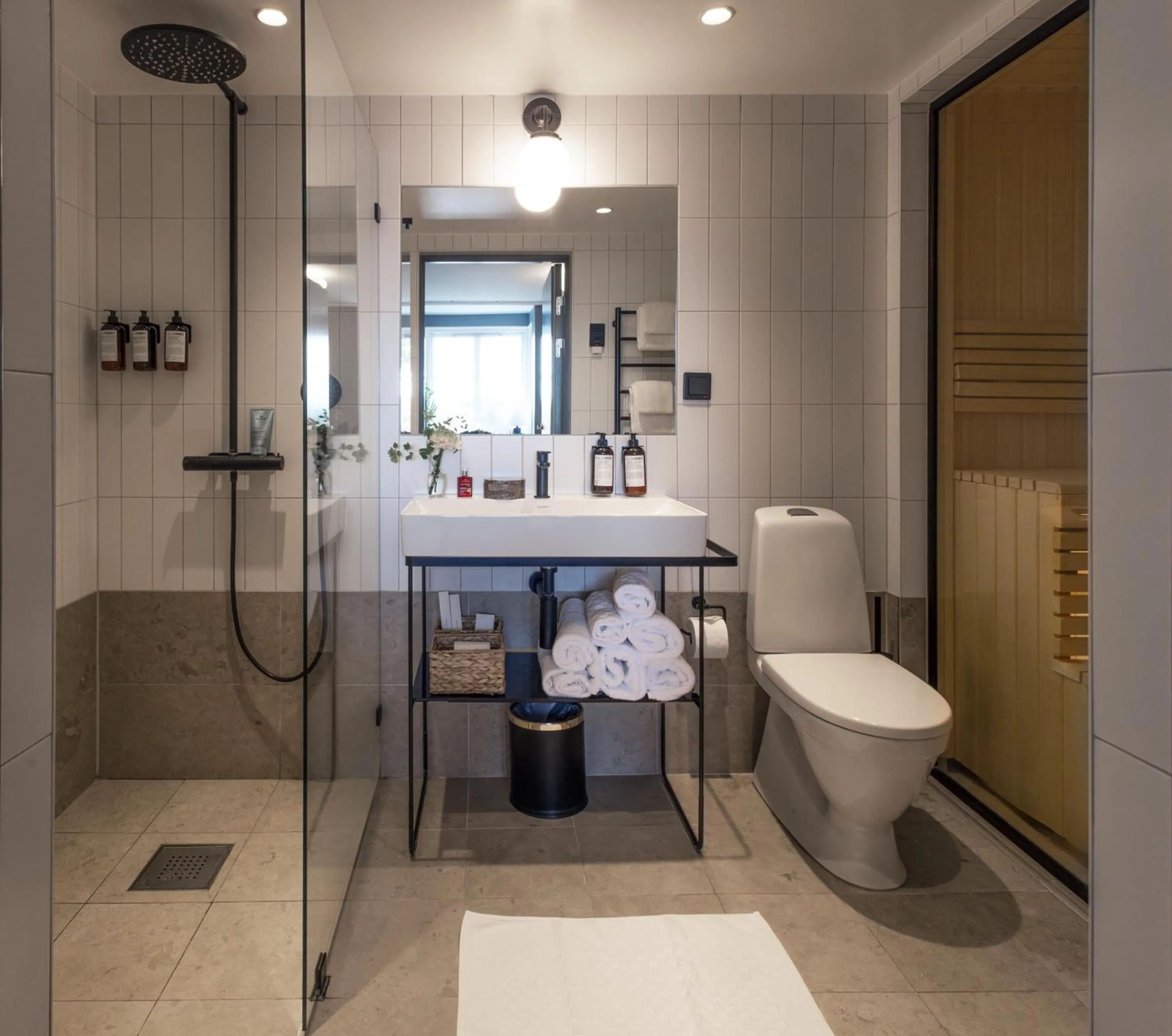 Bathroom in Sandhamn Seglarhotell