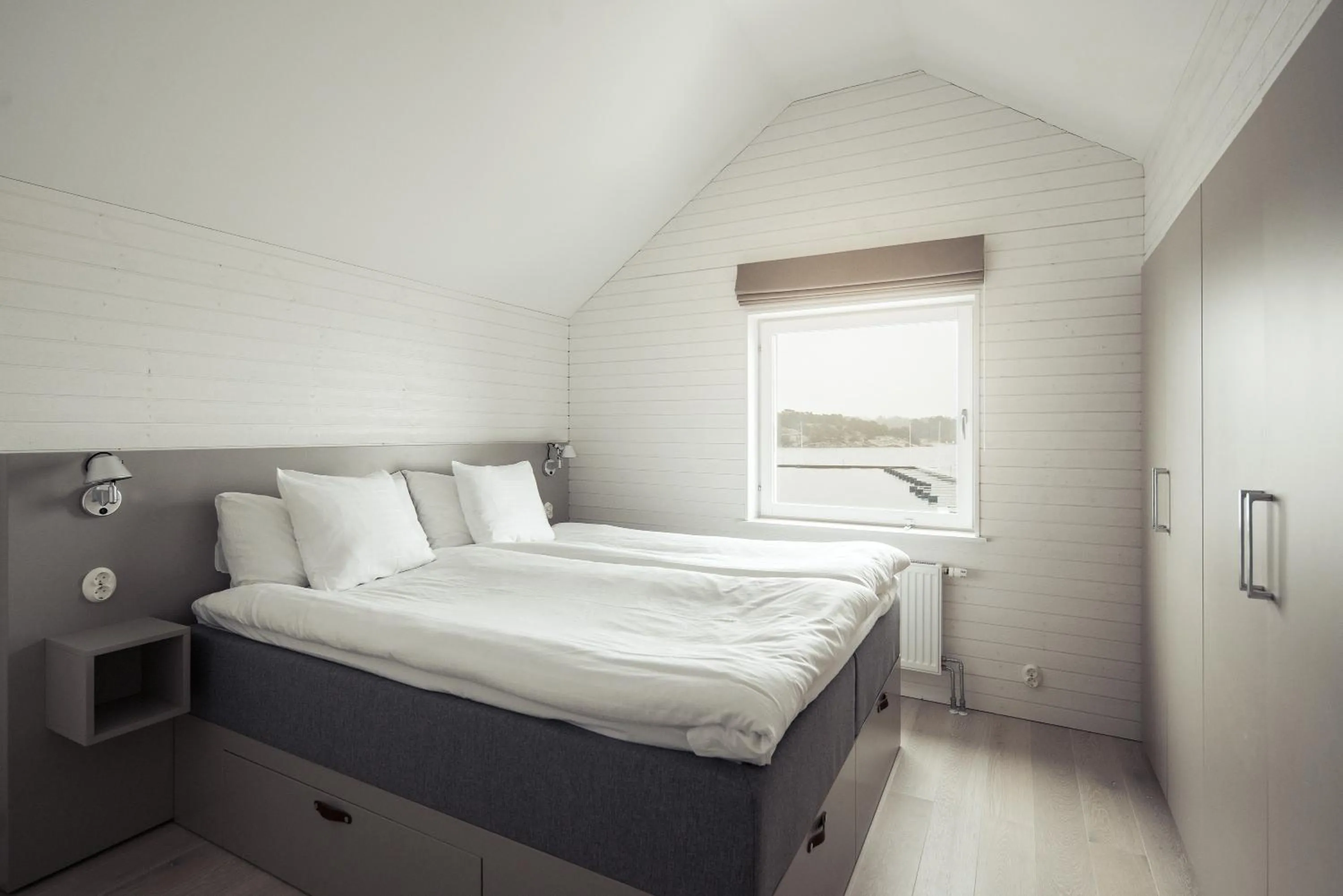 Bed in Sandhamn Seglarhotell