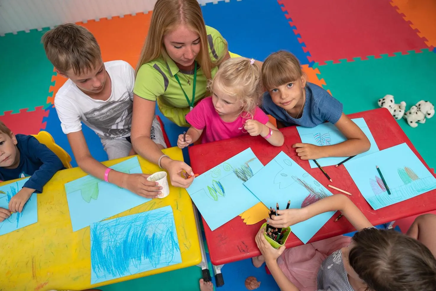 Kids's club in The Sailing Bay Beach Resort