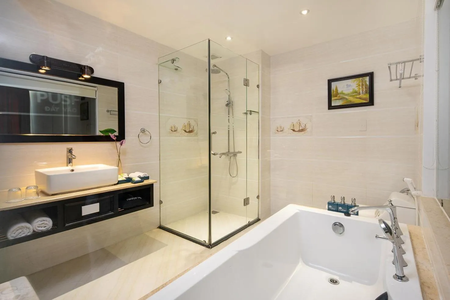 Bathroom in The Sailing Bay Beach Resort