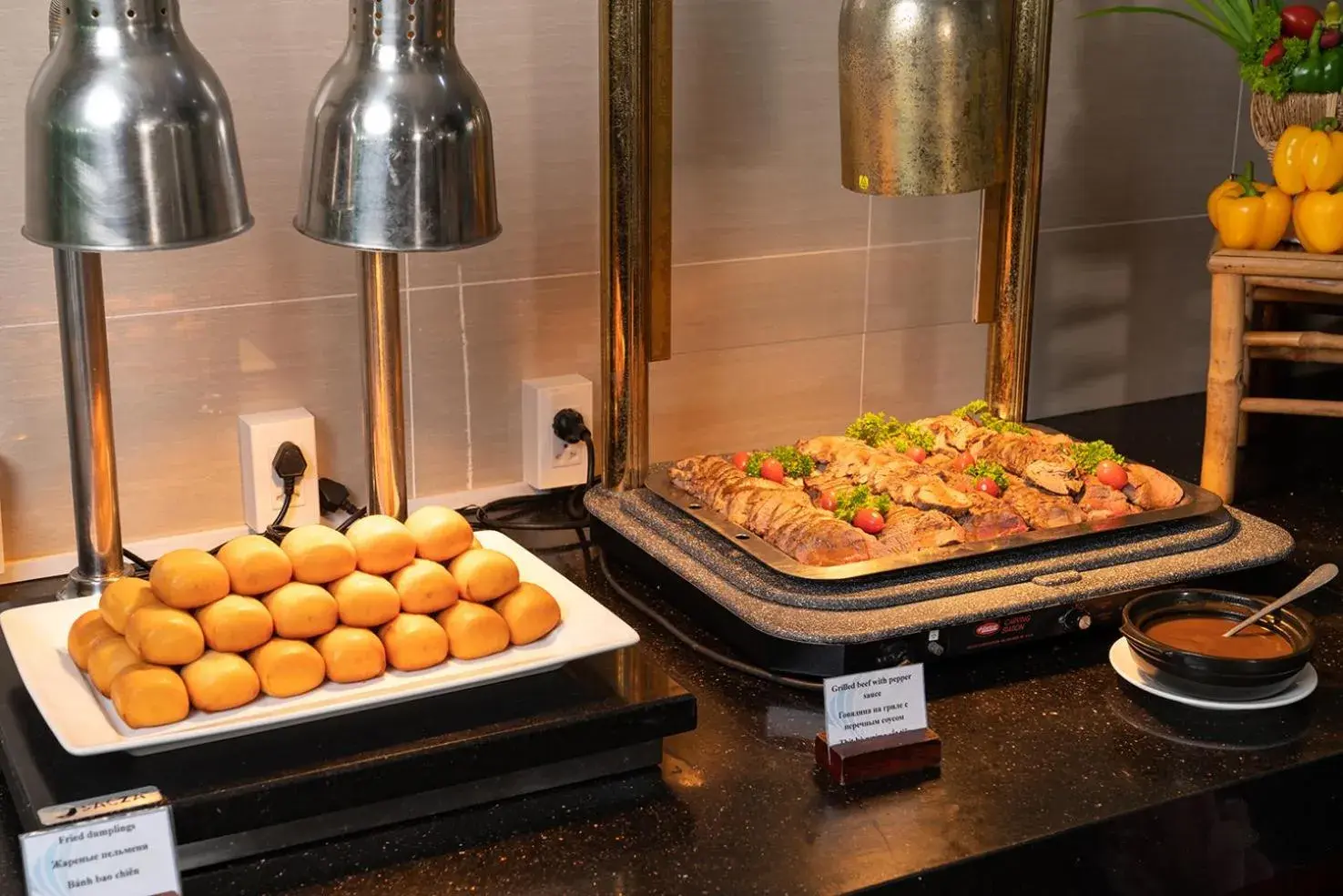 Restaurant/places to eat in The Sailing Bay Beach Resort Restaurant/places to eat in The Sailing Bay Beach Resort