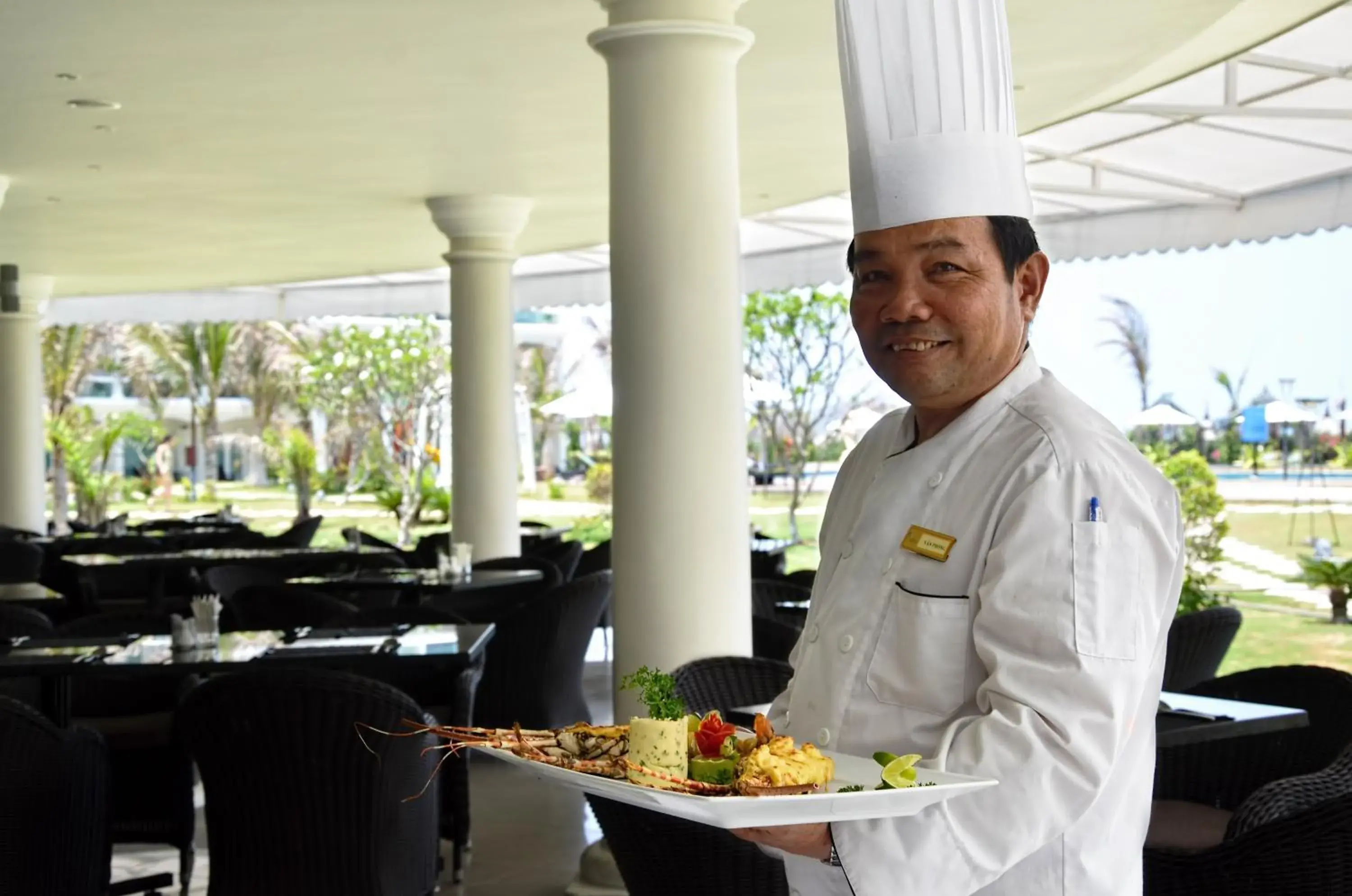 Food and drinks in The Sailing Bay Beach Resort Food and drinks in The Sailing Bay Beach Resort