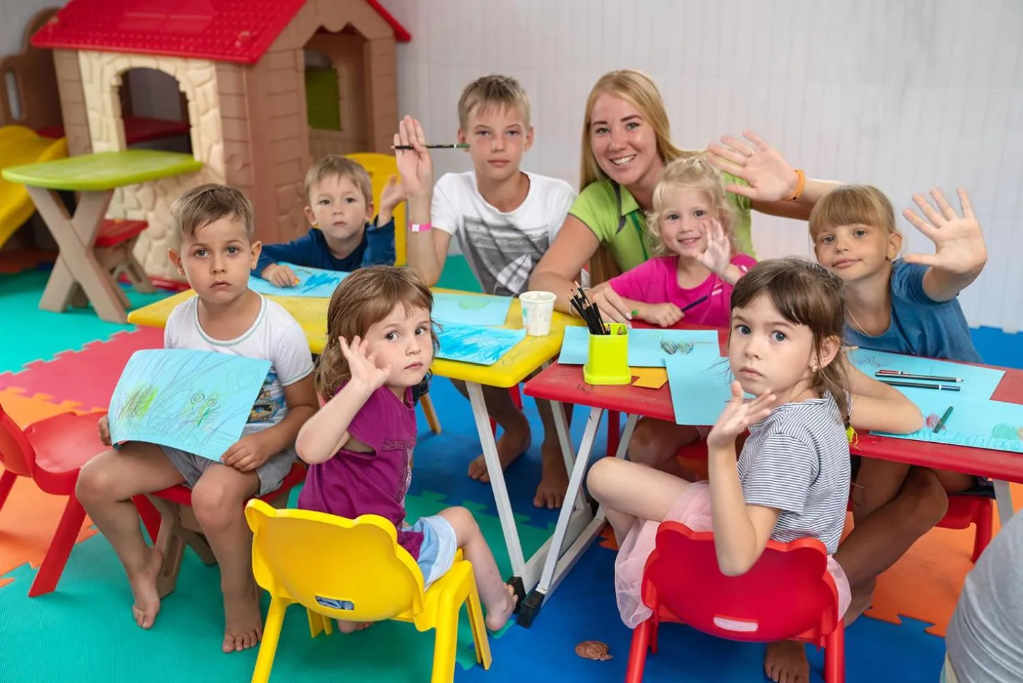 Kids's club in The Sailing Bay Beach Resort