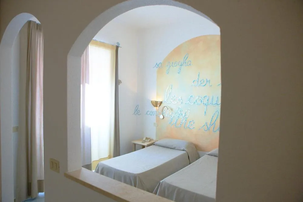 Bed in Hotel Corallaro