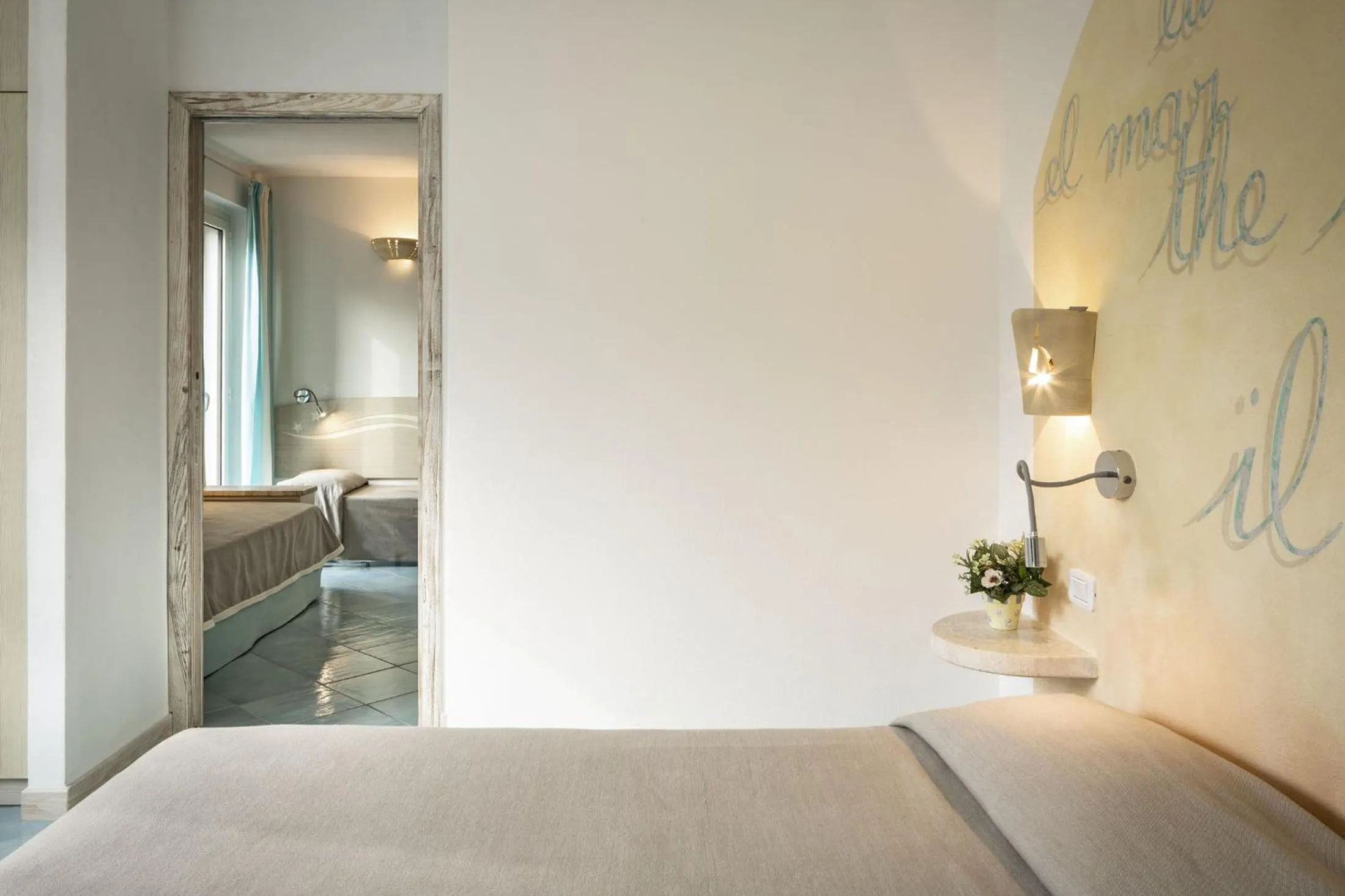 Bed in Hotel Corallaro