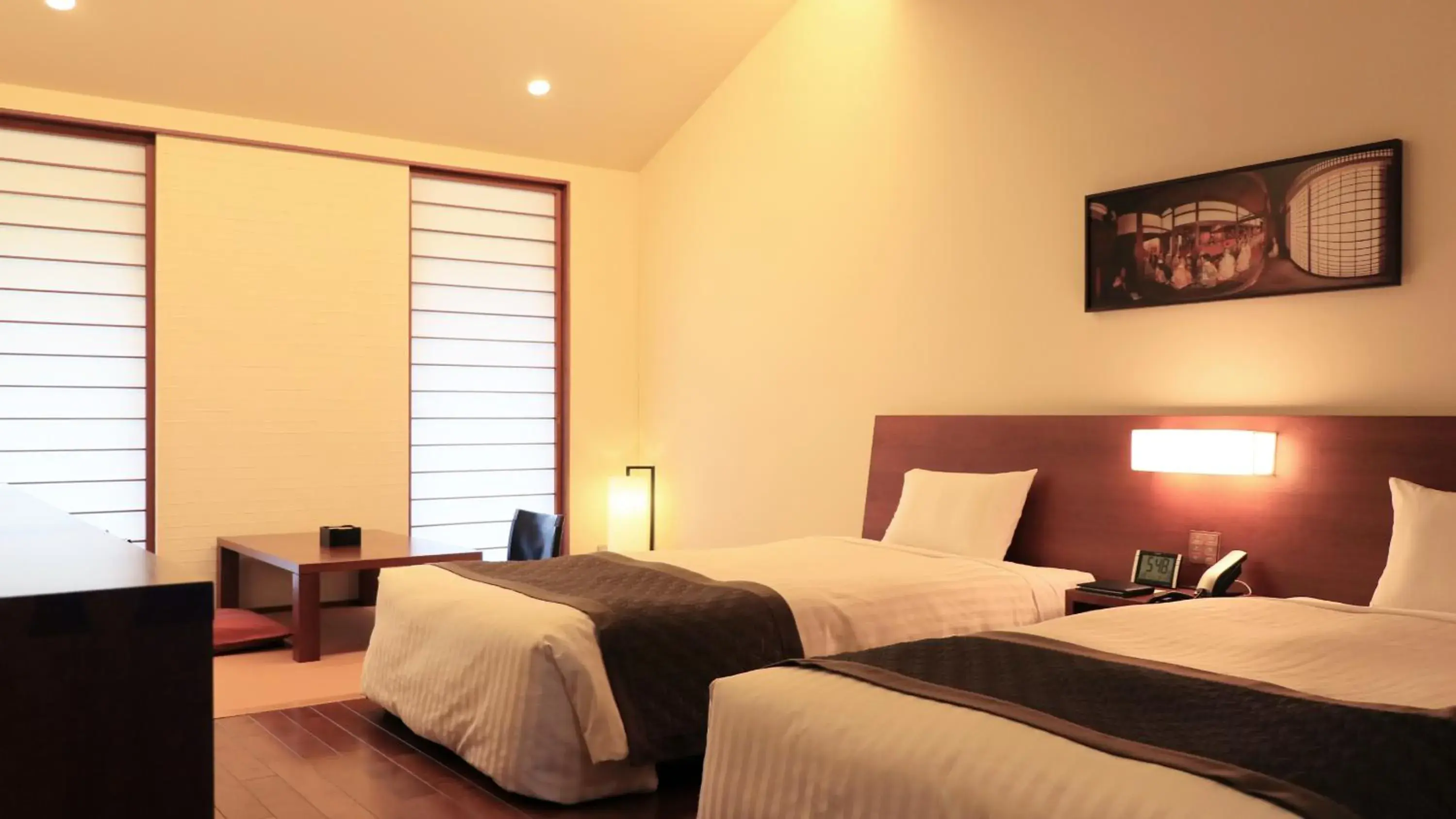 Bed in Chion-in Wajun Kaikan Bed in Chion-in Wajun Kaikan