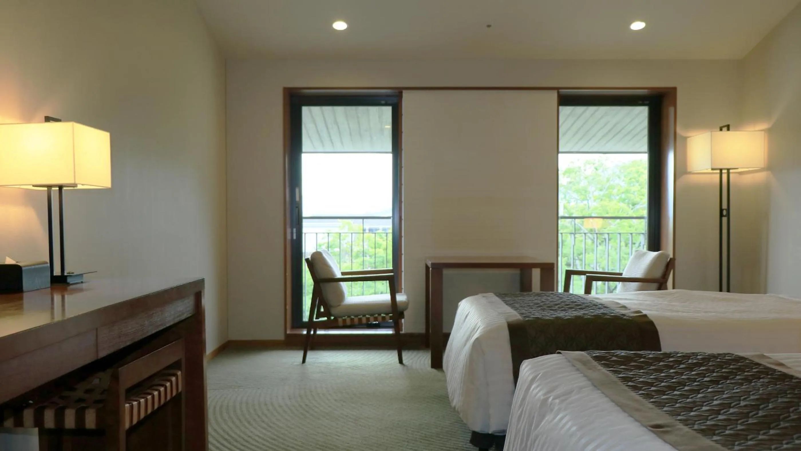 Bed in Chion-in Wajun Kaikan