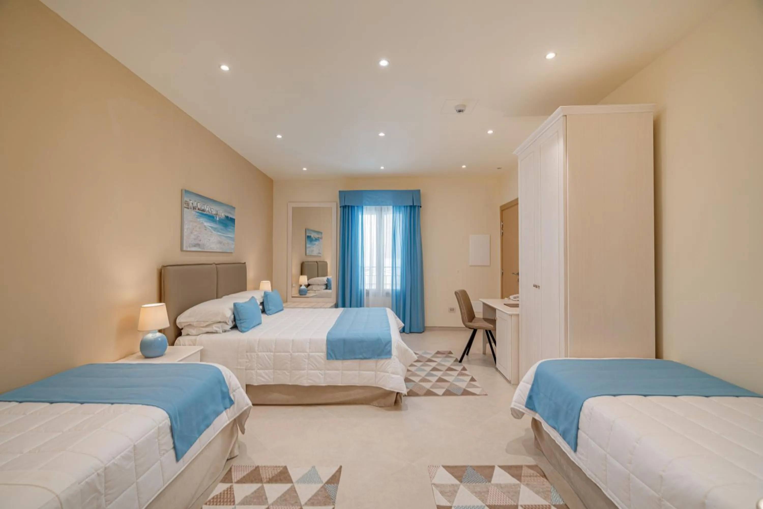 Bedroom, Bed in Hotel Panorama